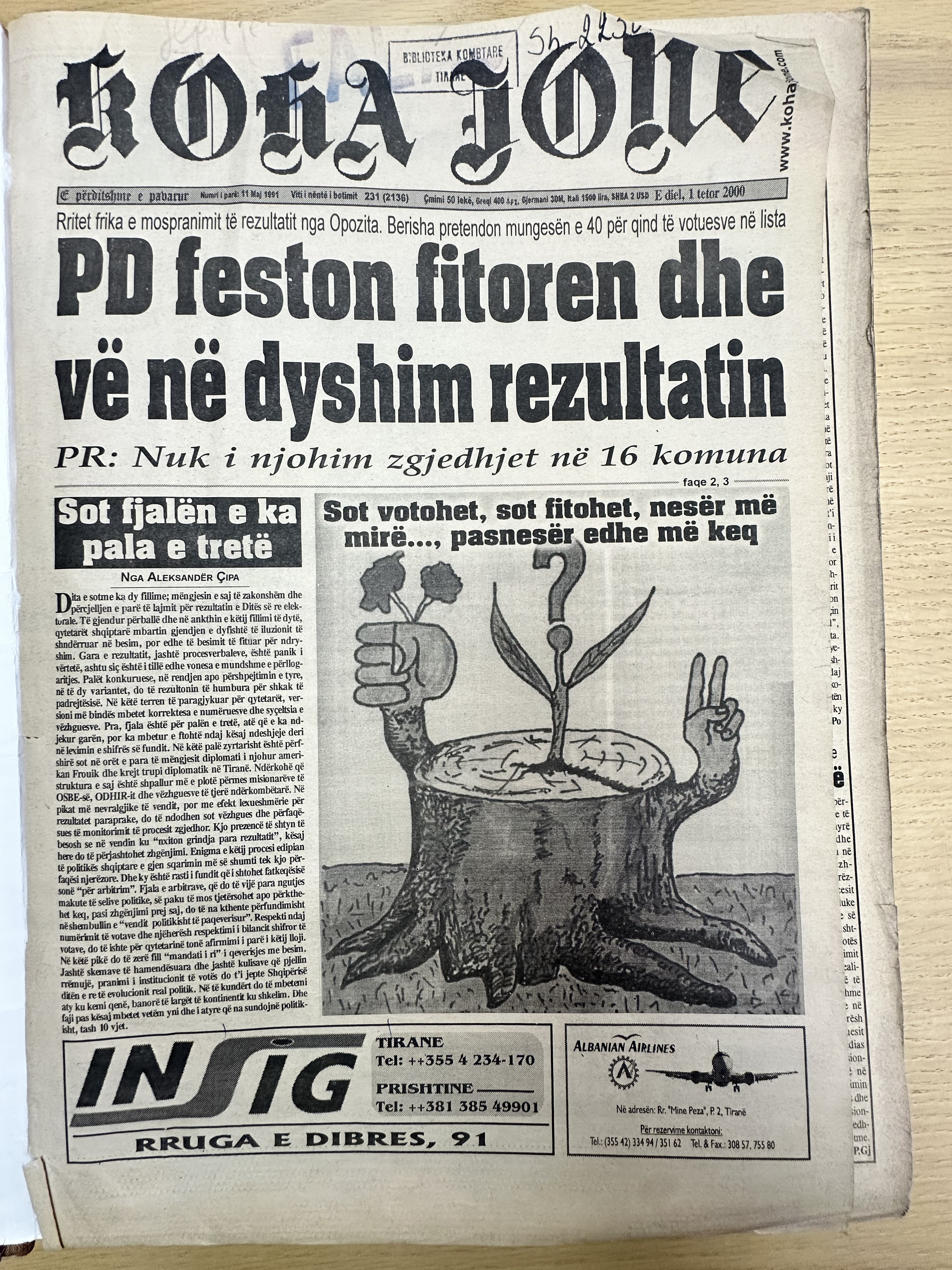 Koha Jonë 2000-10-01