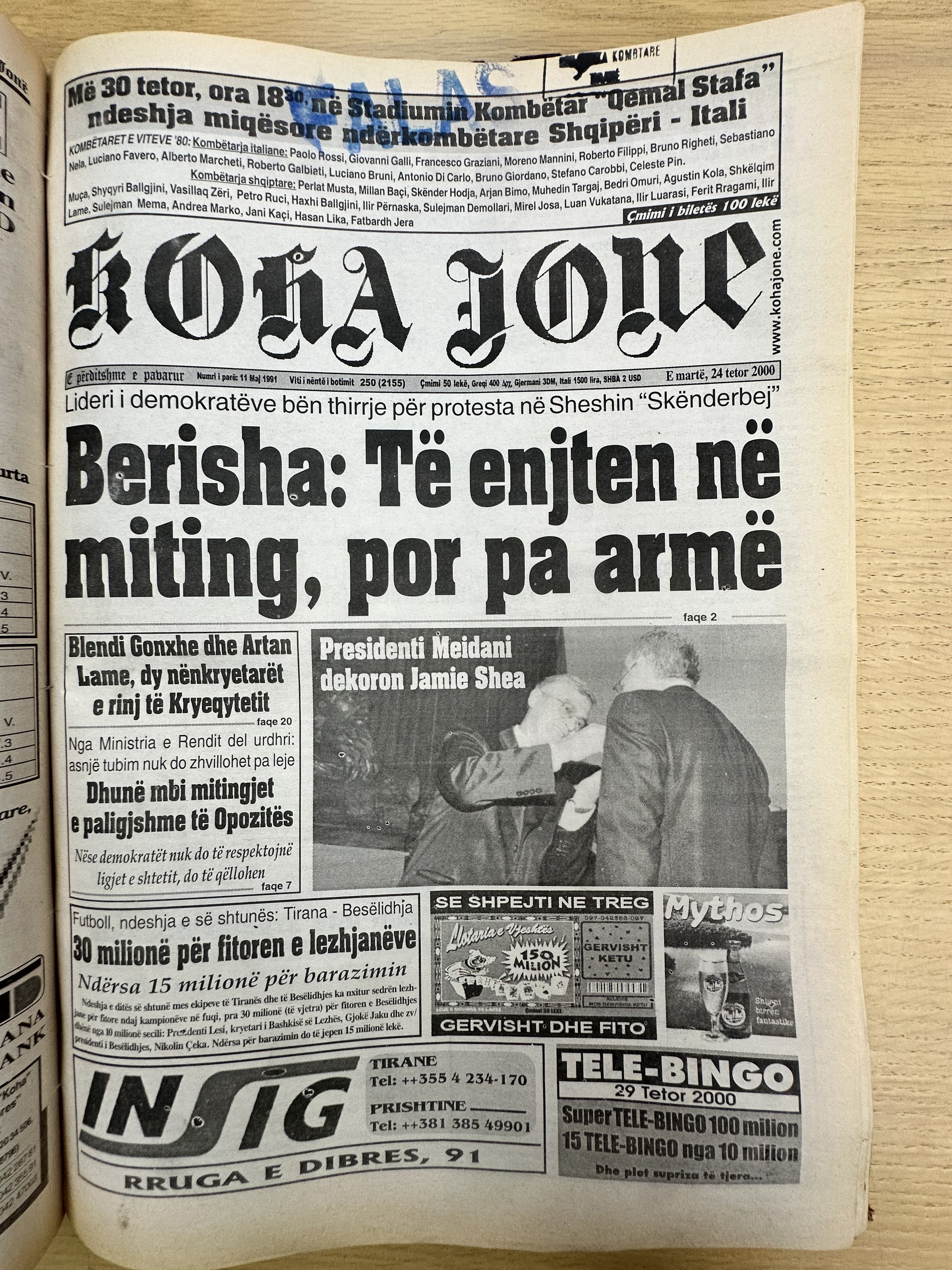 Koha Jonë 2000-10-24
