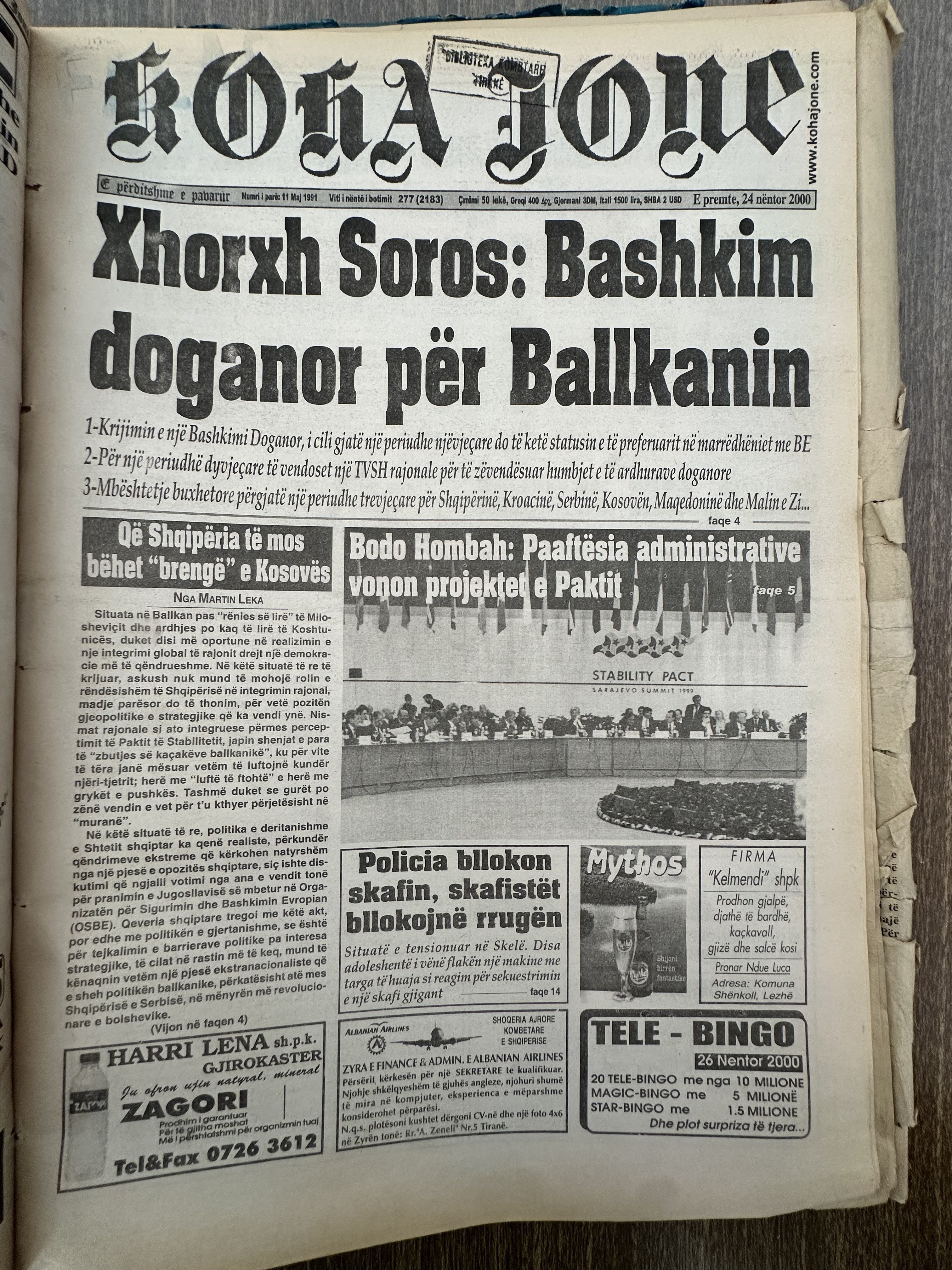 Koha Jonë 2000-11-24