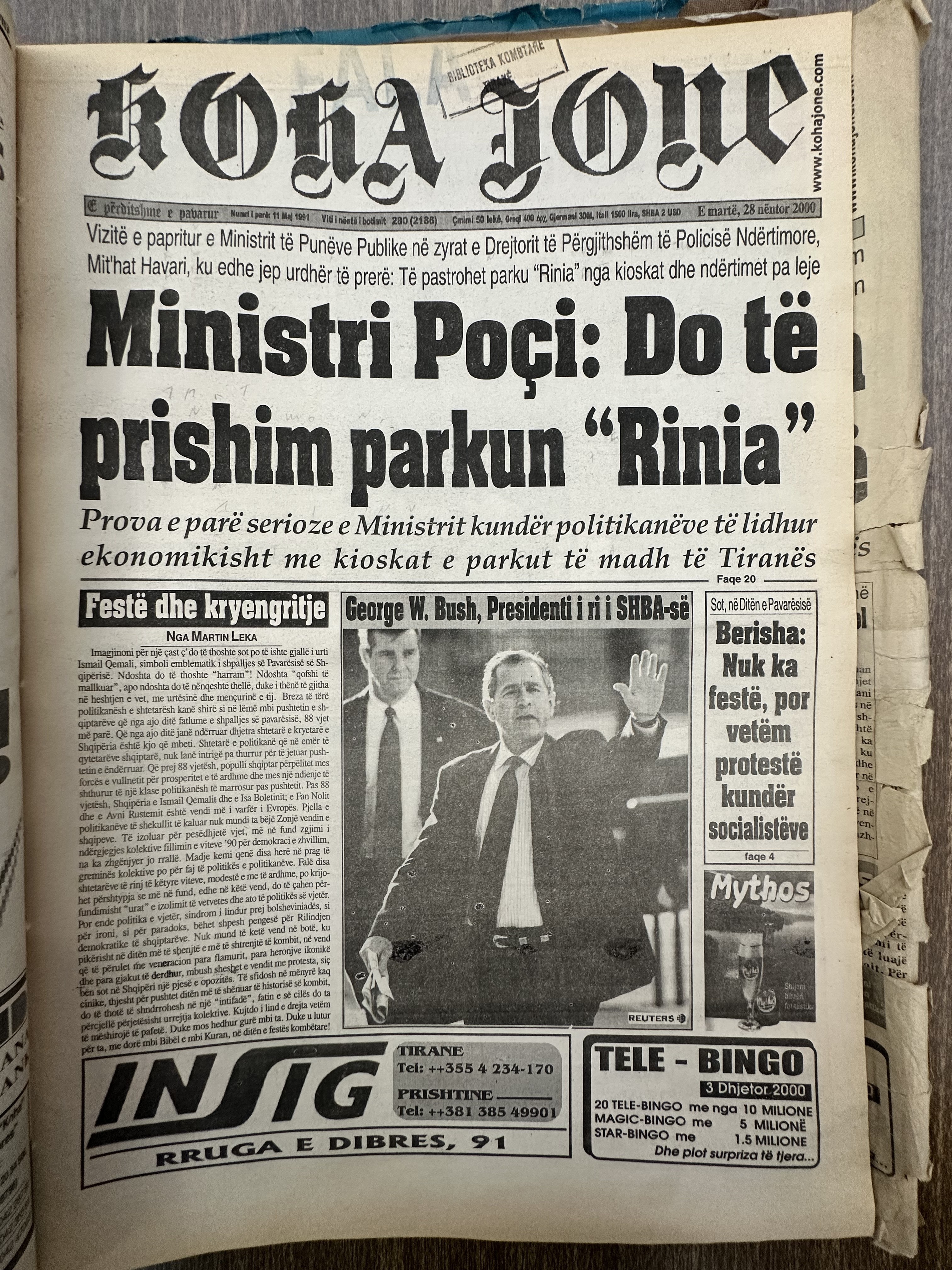 Koha Jonë 2000-02-28