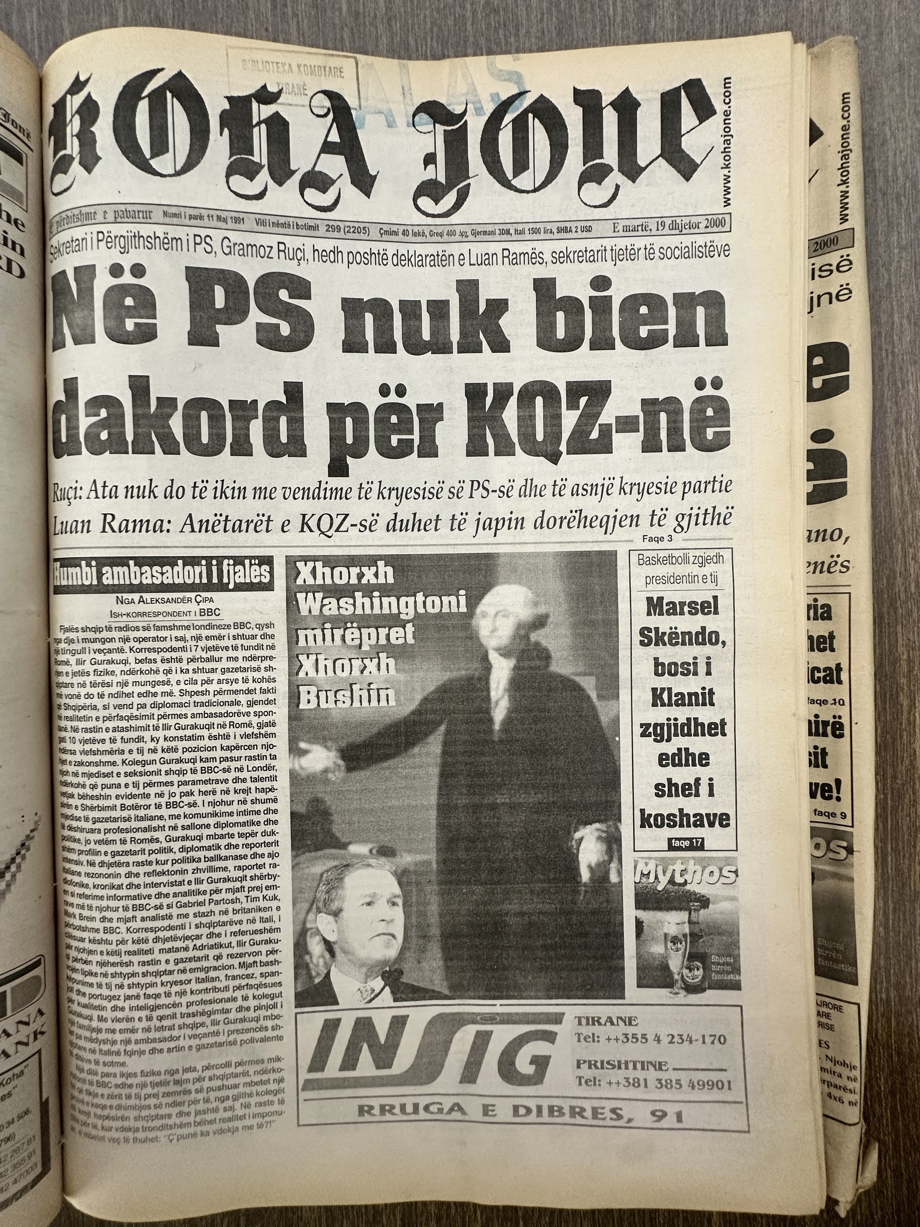Koha Jonë 2000-12-19