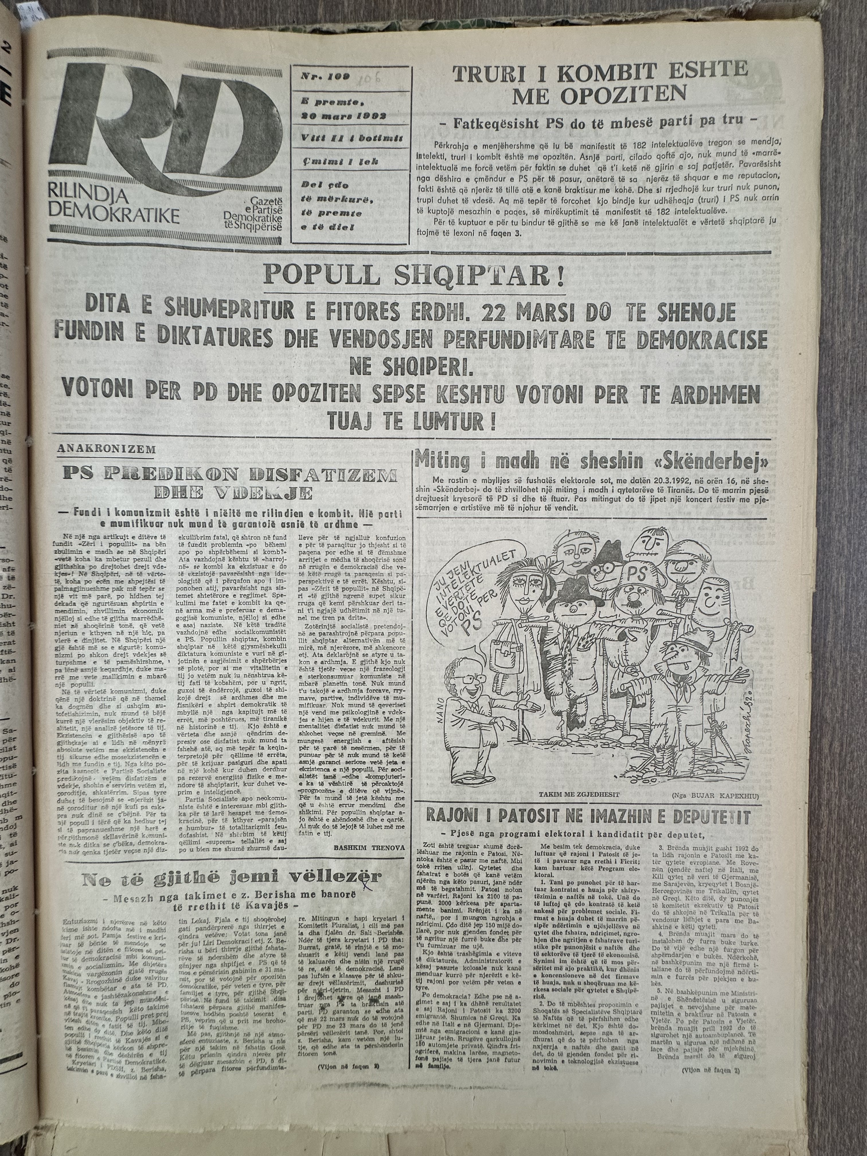 Rilindja Demokratike 1993-03-30