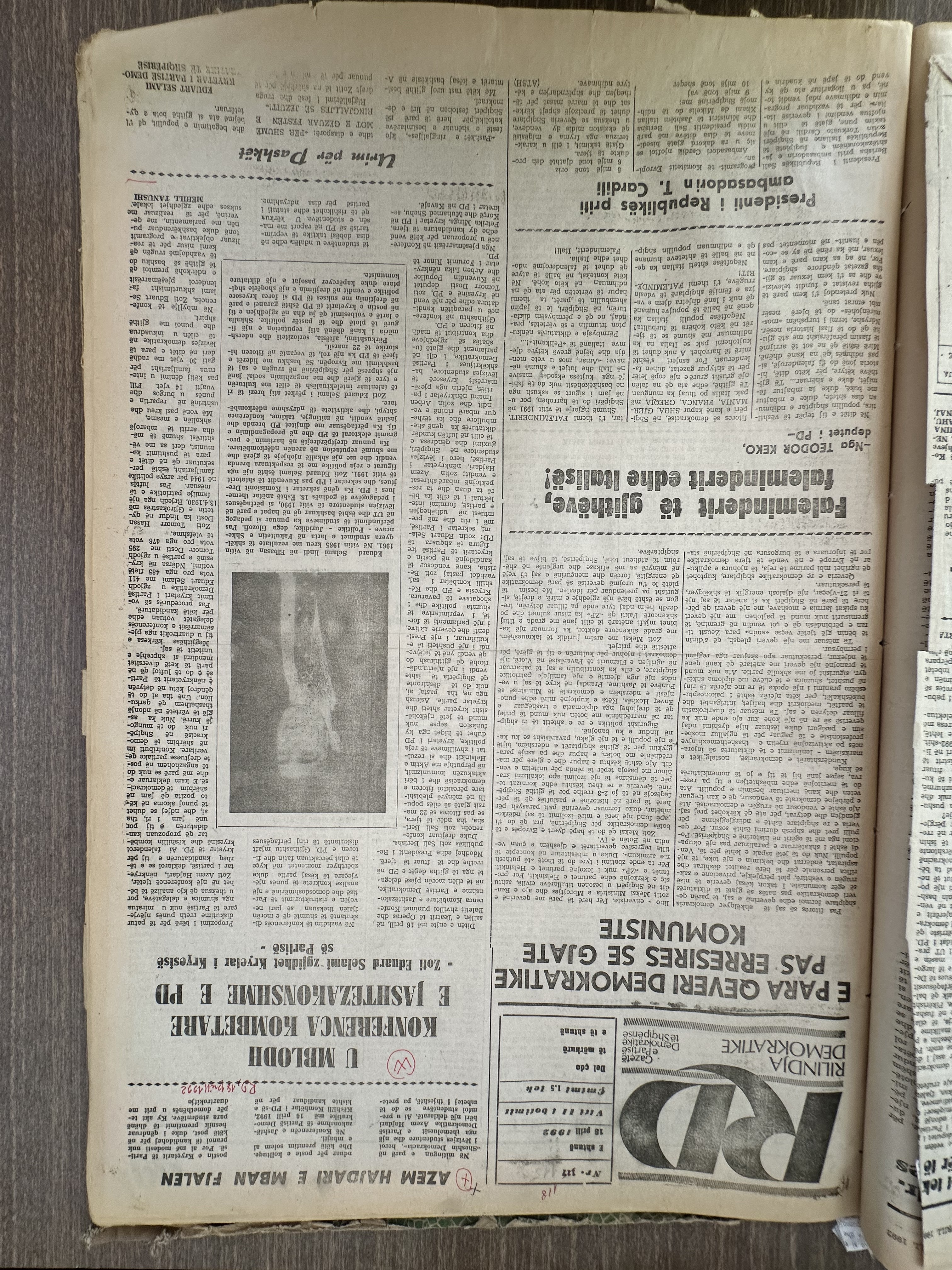 Rilindja Demokratike 1993-05-08