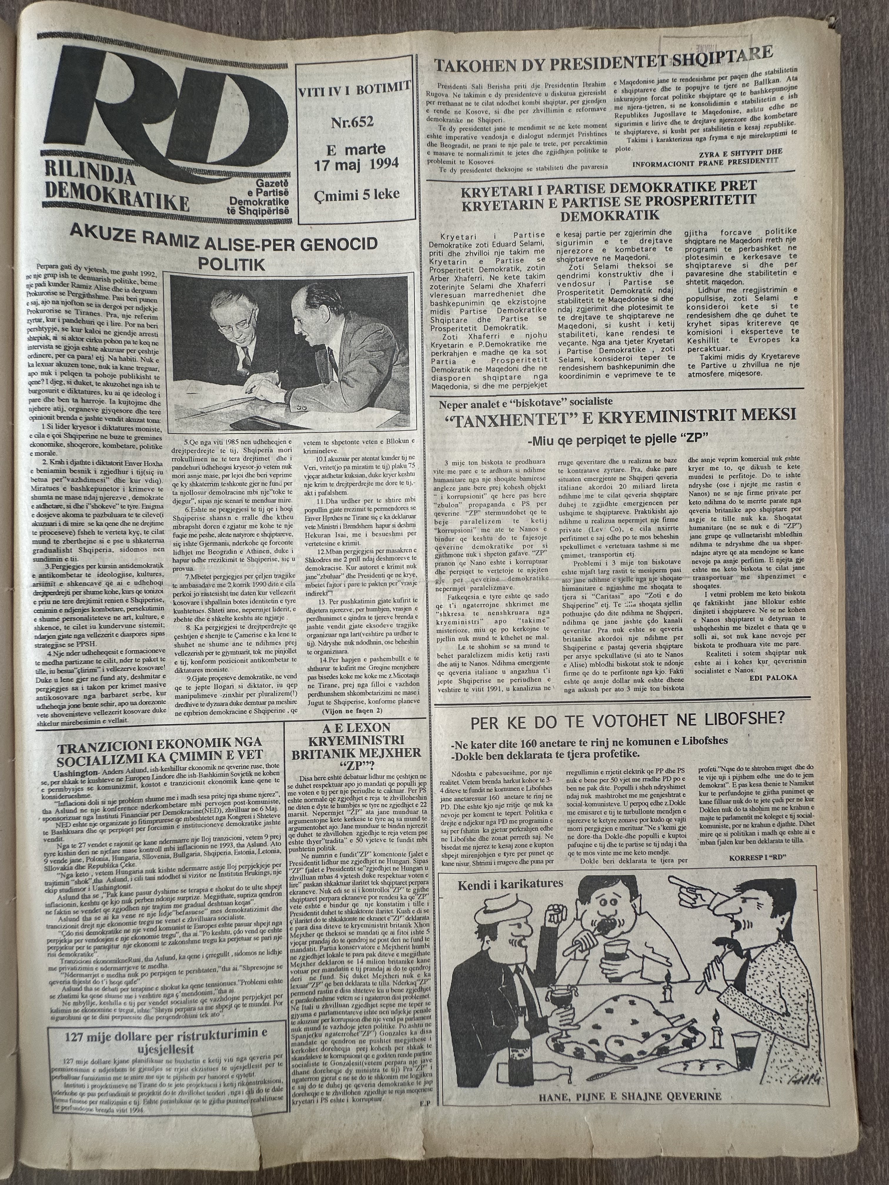 Rilindja Demokratike 1994-05-17