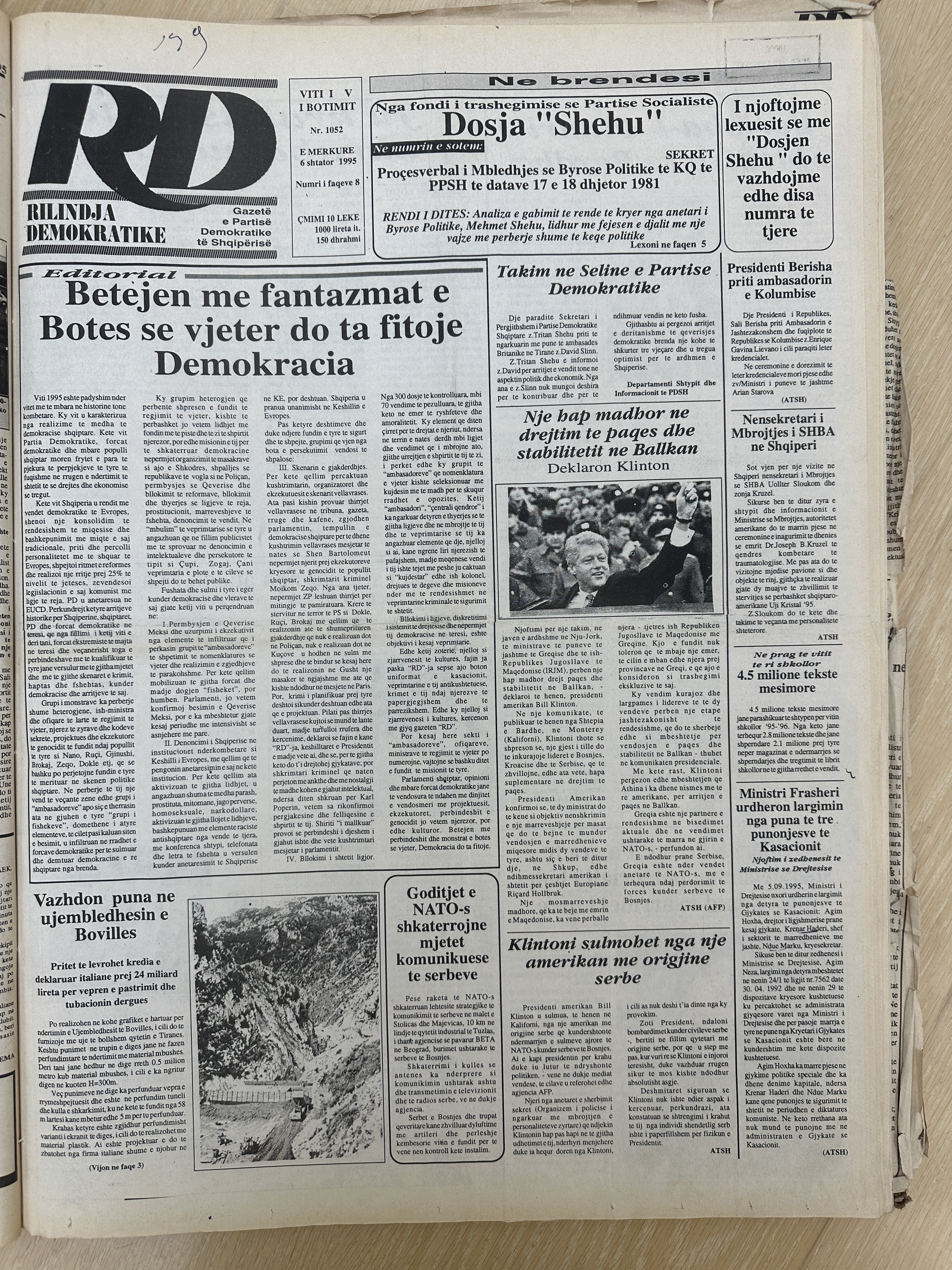 Rilindja Demokratike 1995-09-06