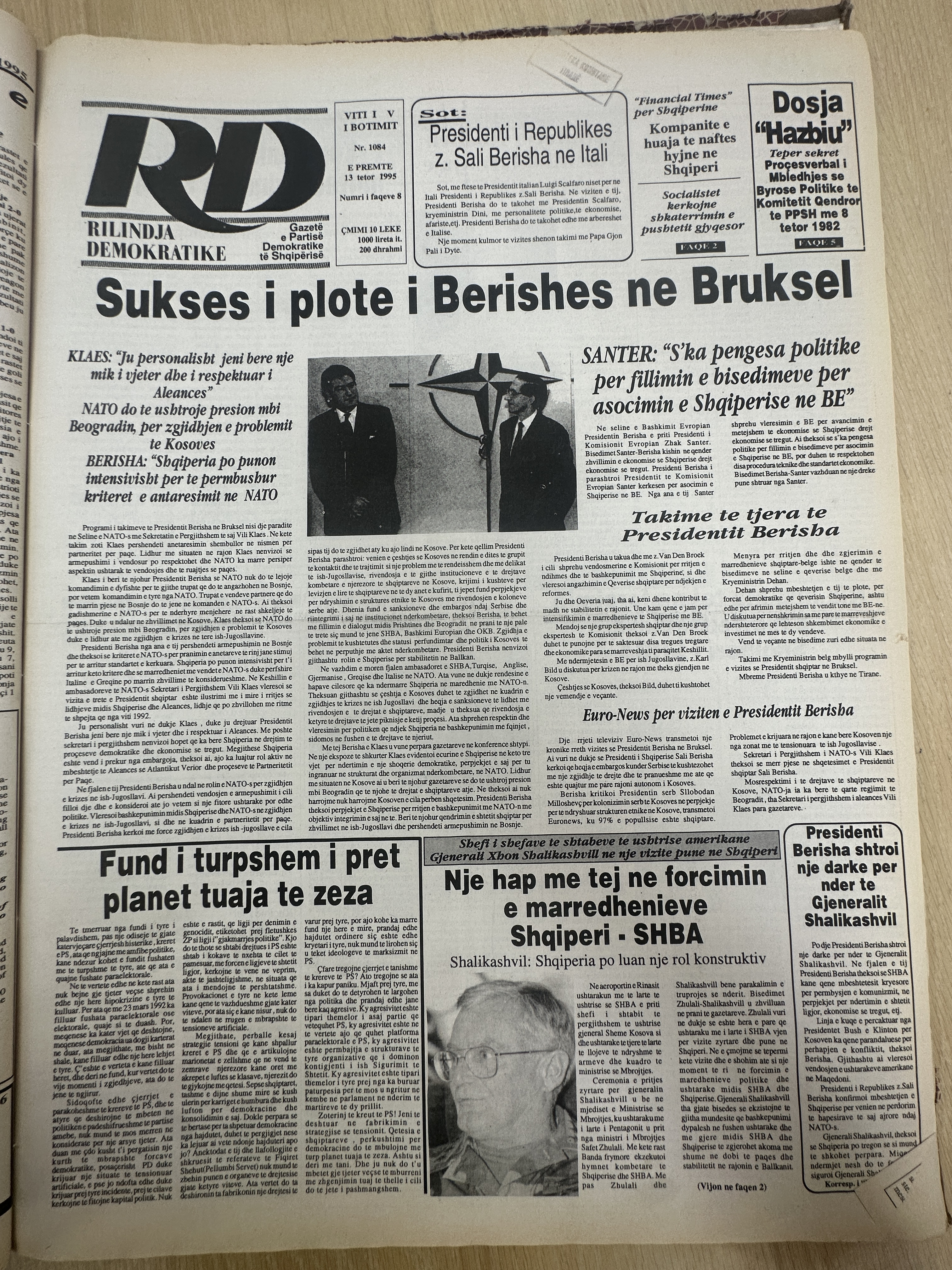 Rilindja Demokratike 1995-10-13