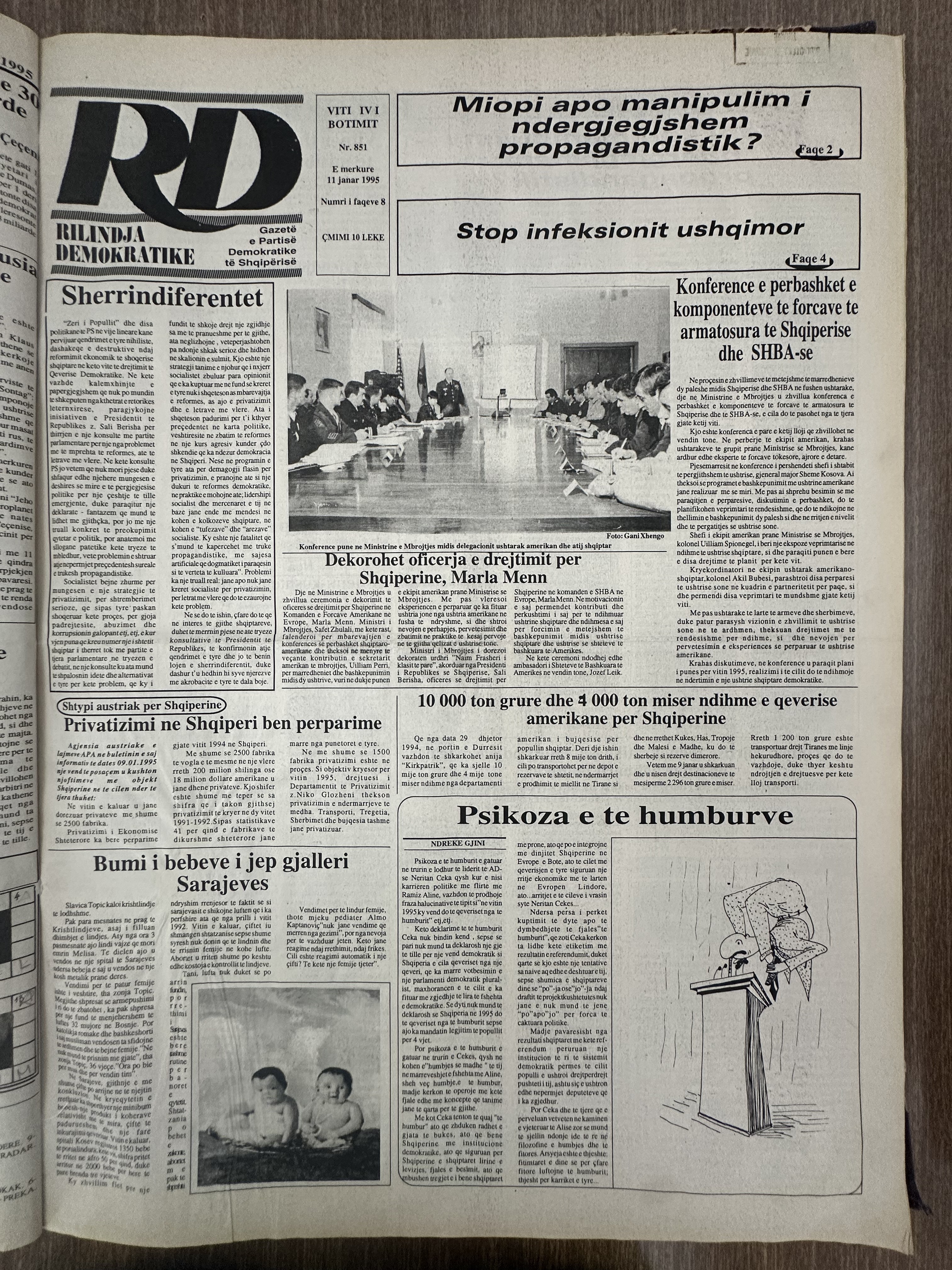 Rilindja Demokratike 1995-11-01