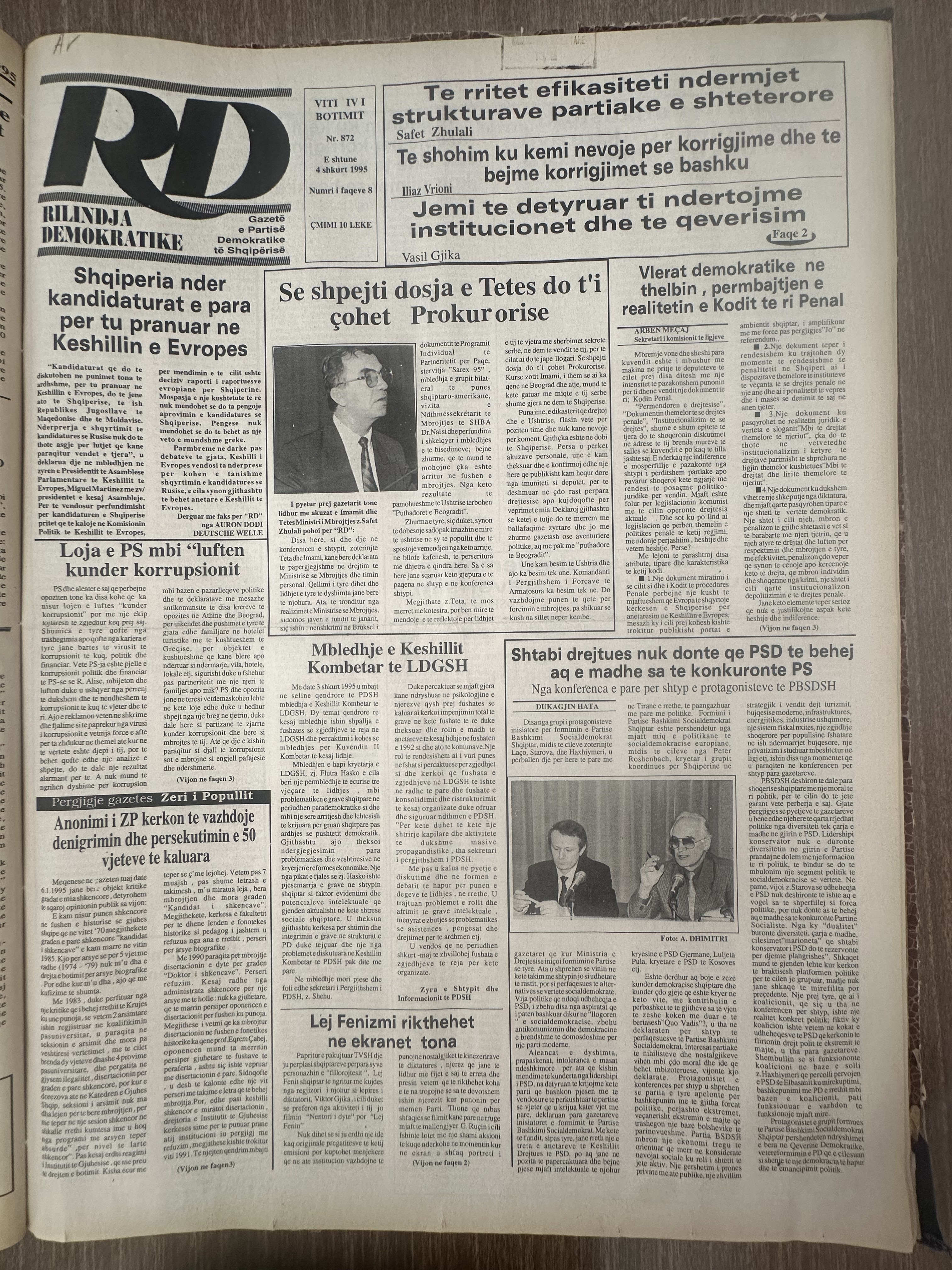 Rilindja Demokratike 1995-02-04