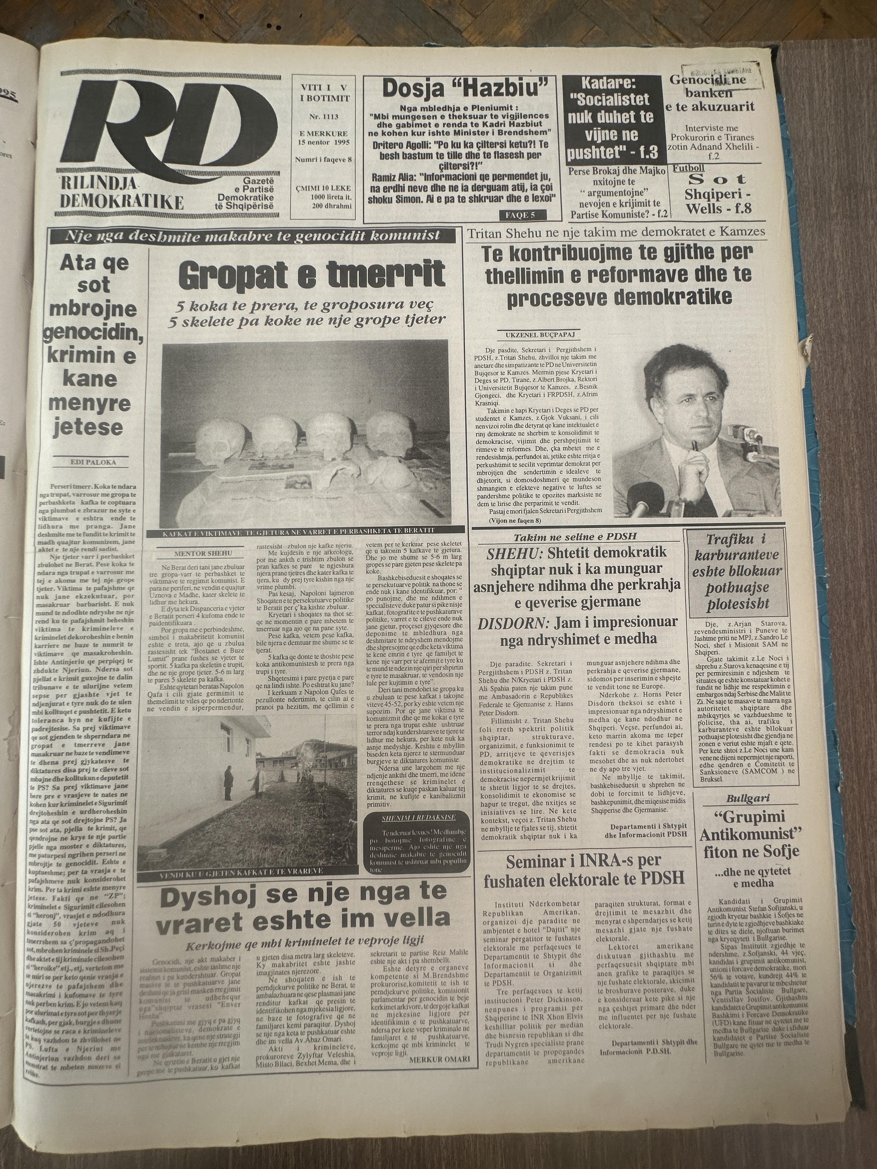 Rilindja Demokratike 1995-11-15
