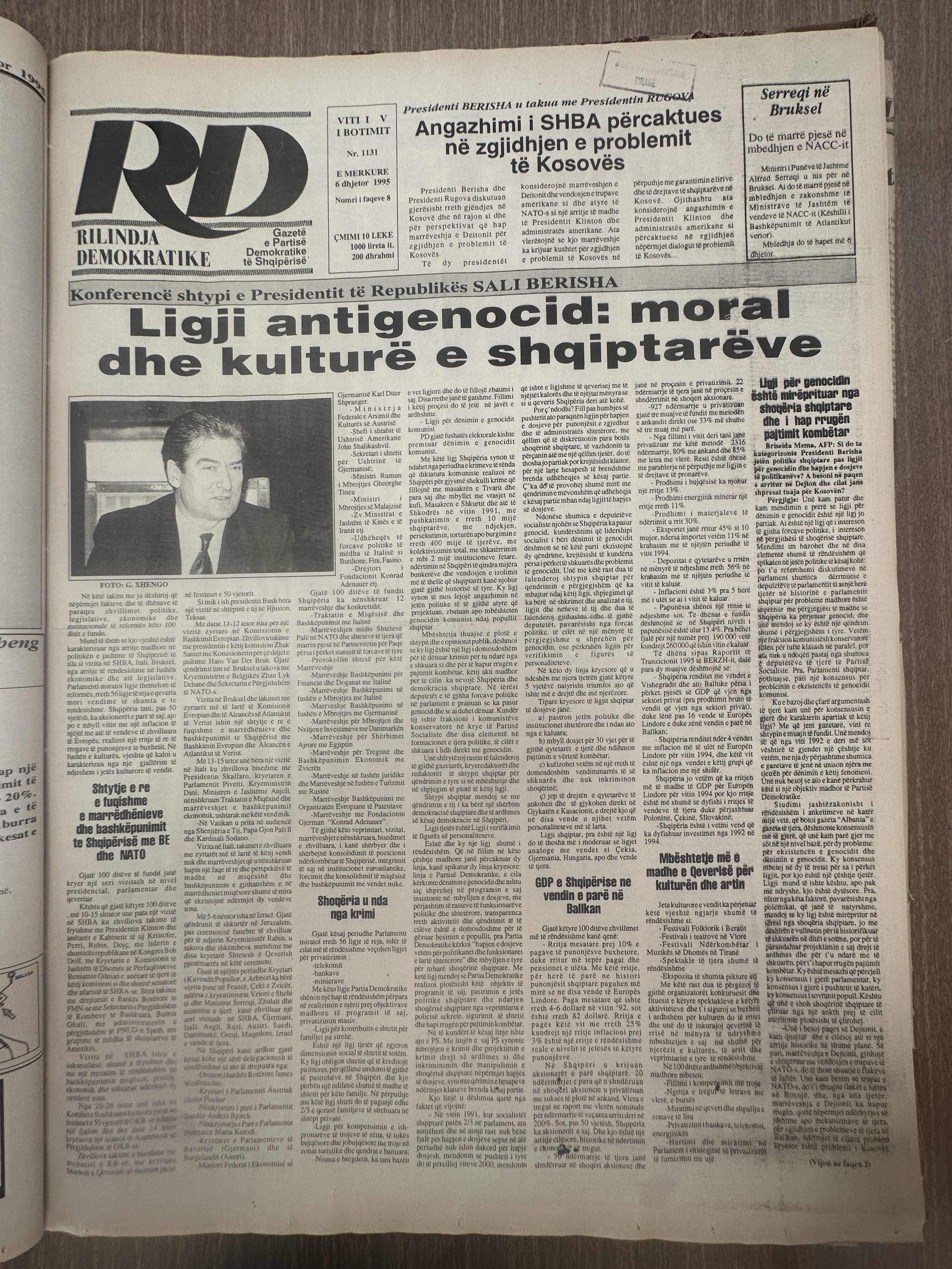 Rilindja Demokratike 1995-12-06