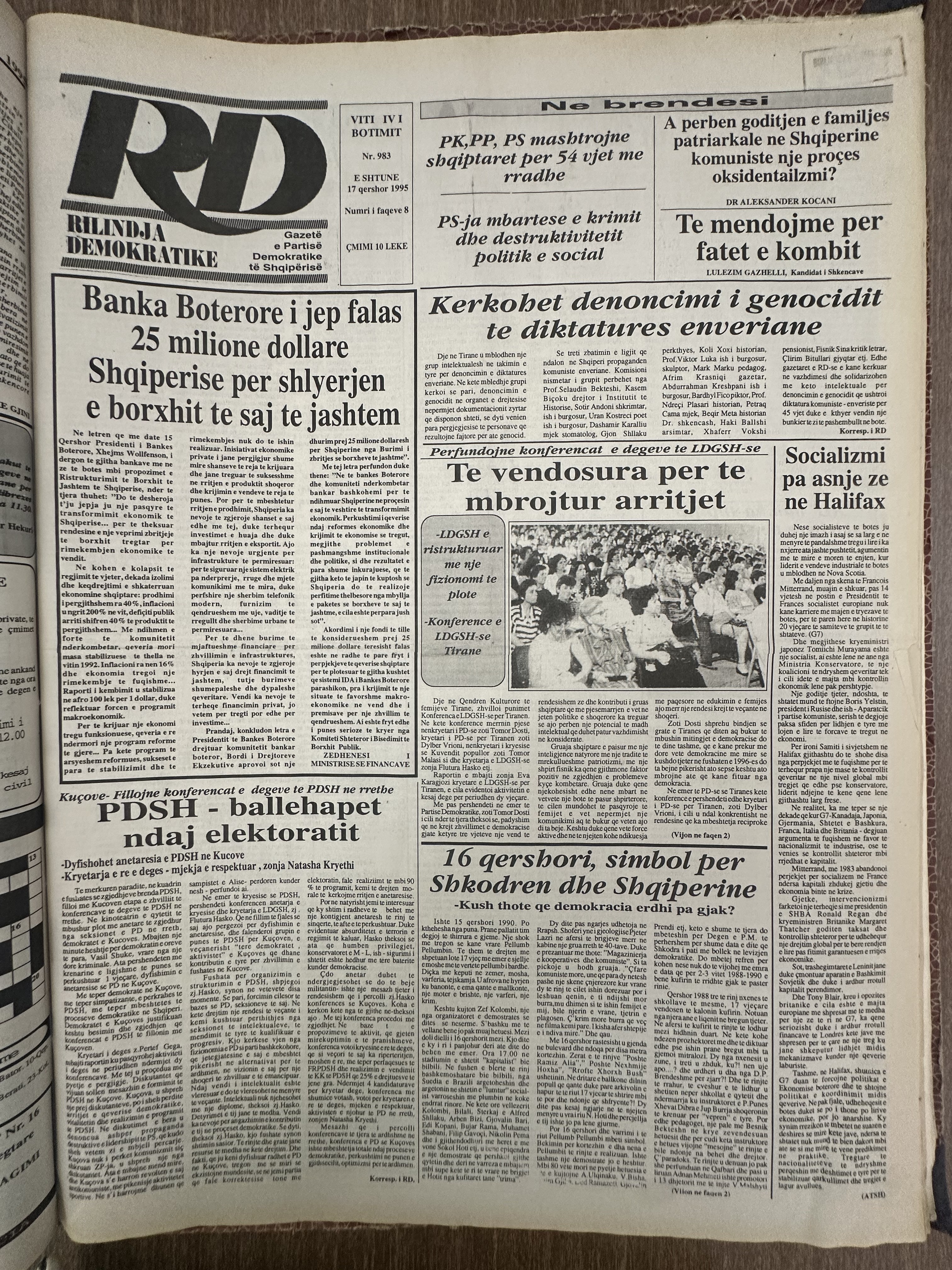 Rilindja Demokratike 1995-06-17
