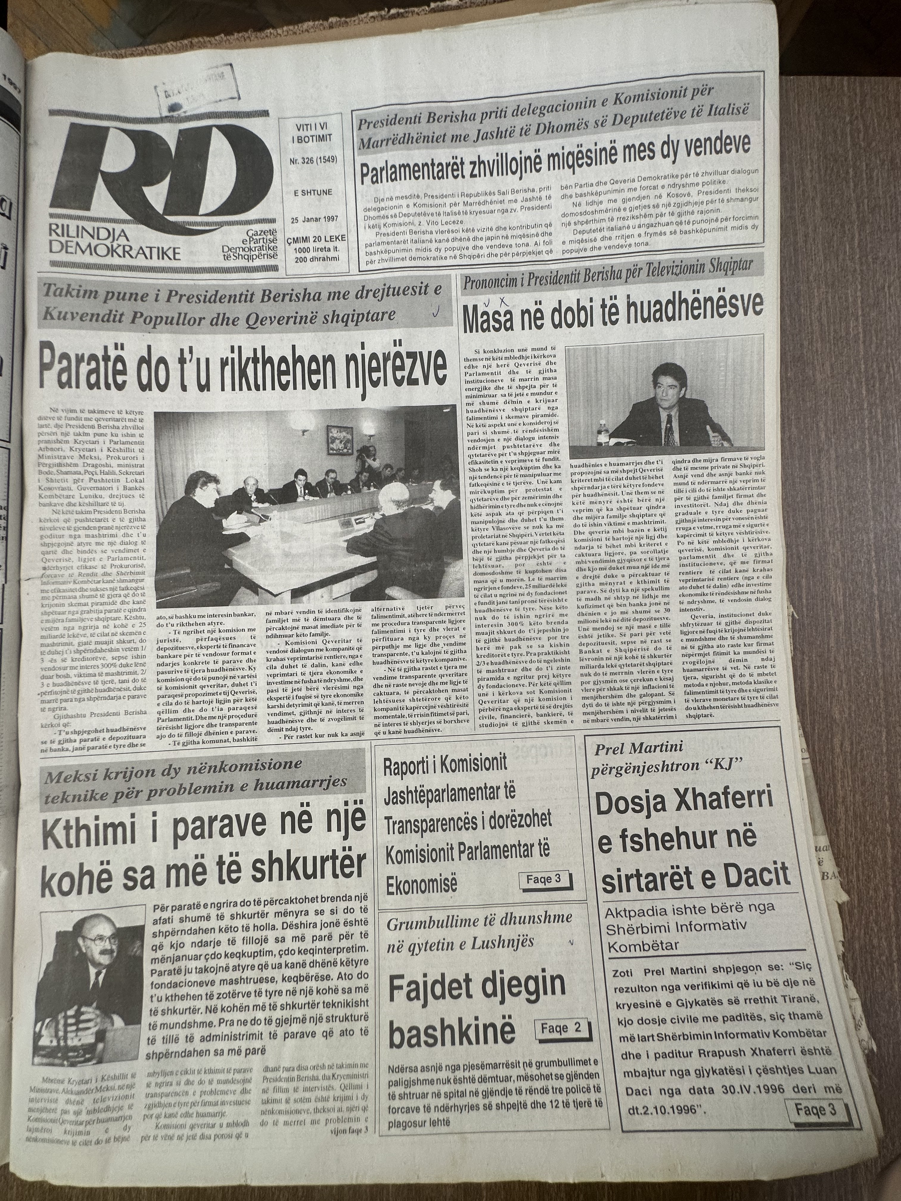 Rilindja Demokratike 1997-03-25