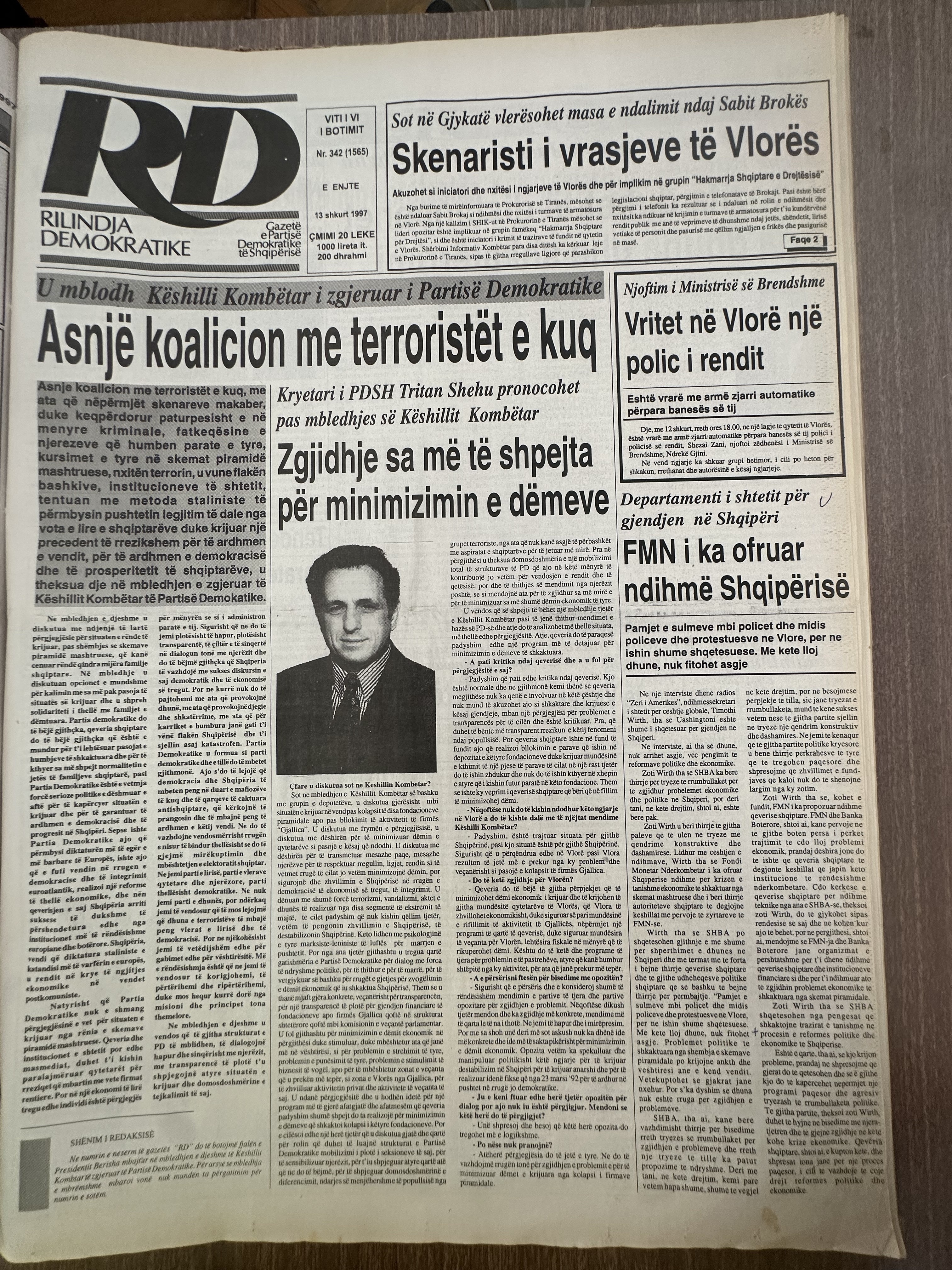 Rilindja Demokratike 1997-02-13