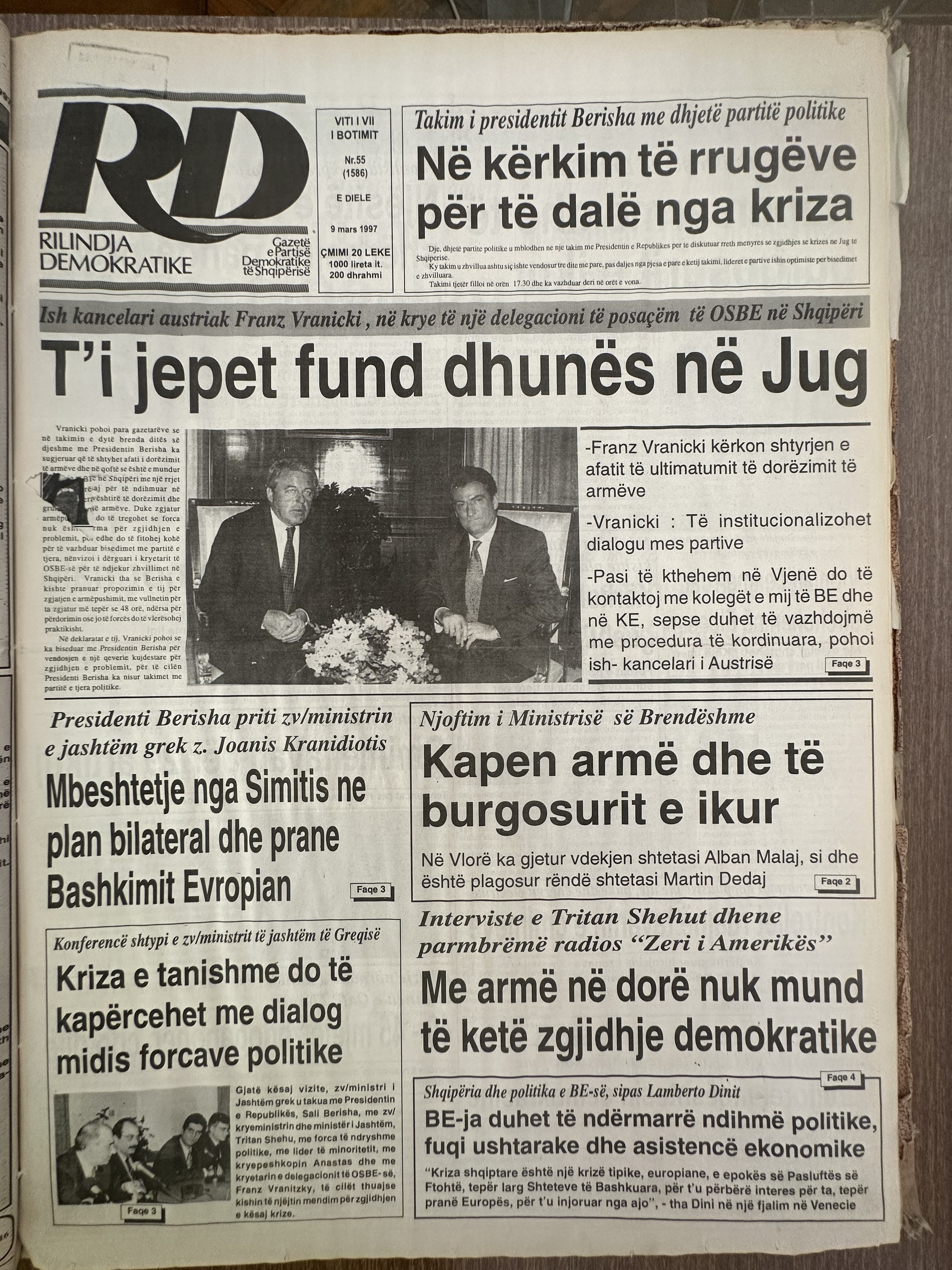 Rilindja Demokratike 1997-03-09