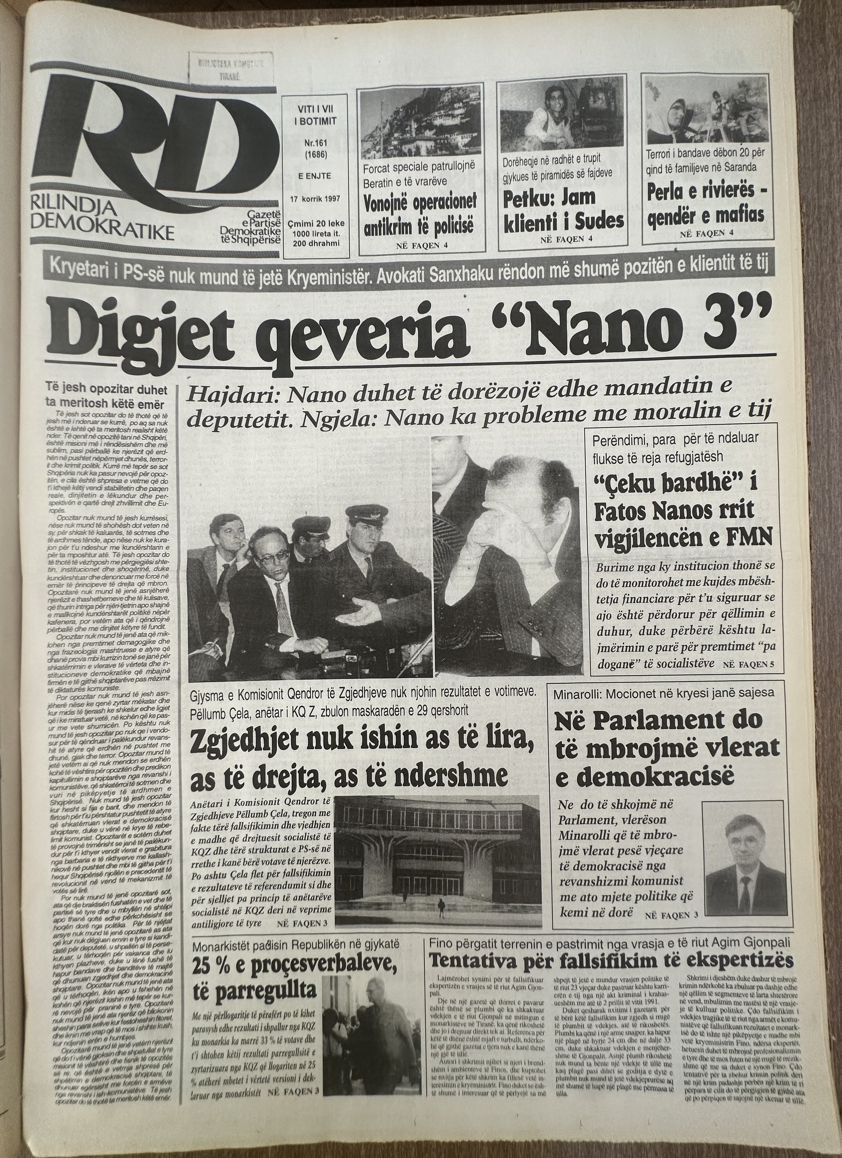Rilindja Demokratike 1997-07-17