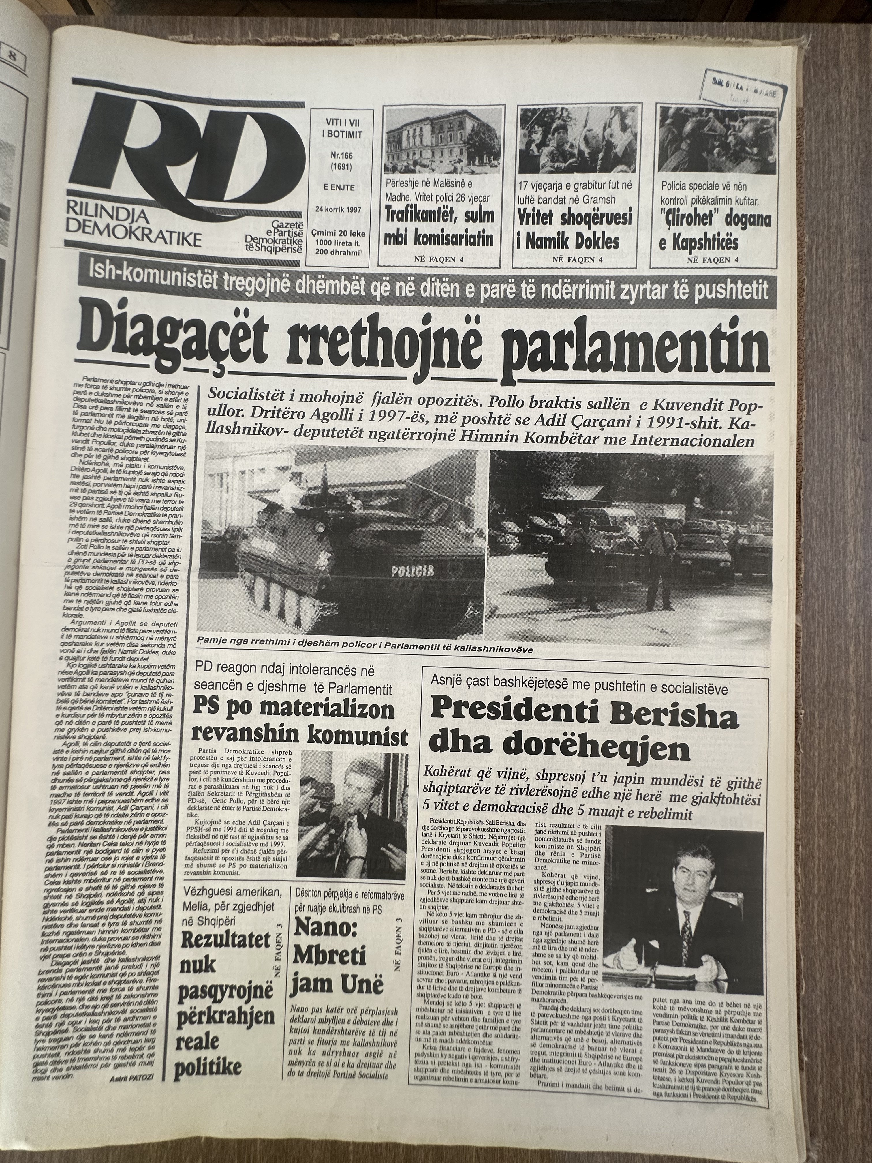 Rilindja Demokratike 1997-07-24