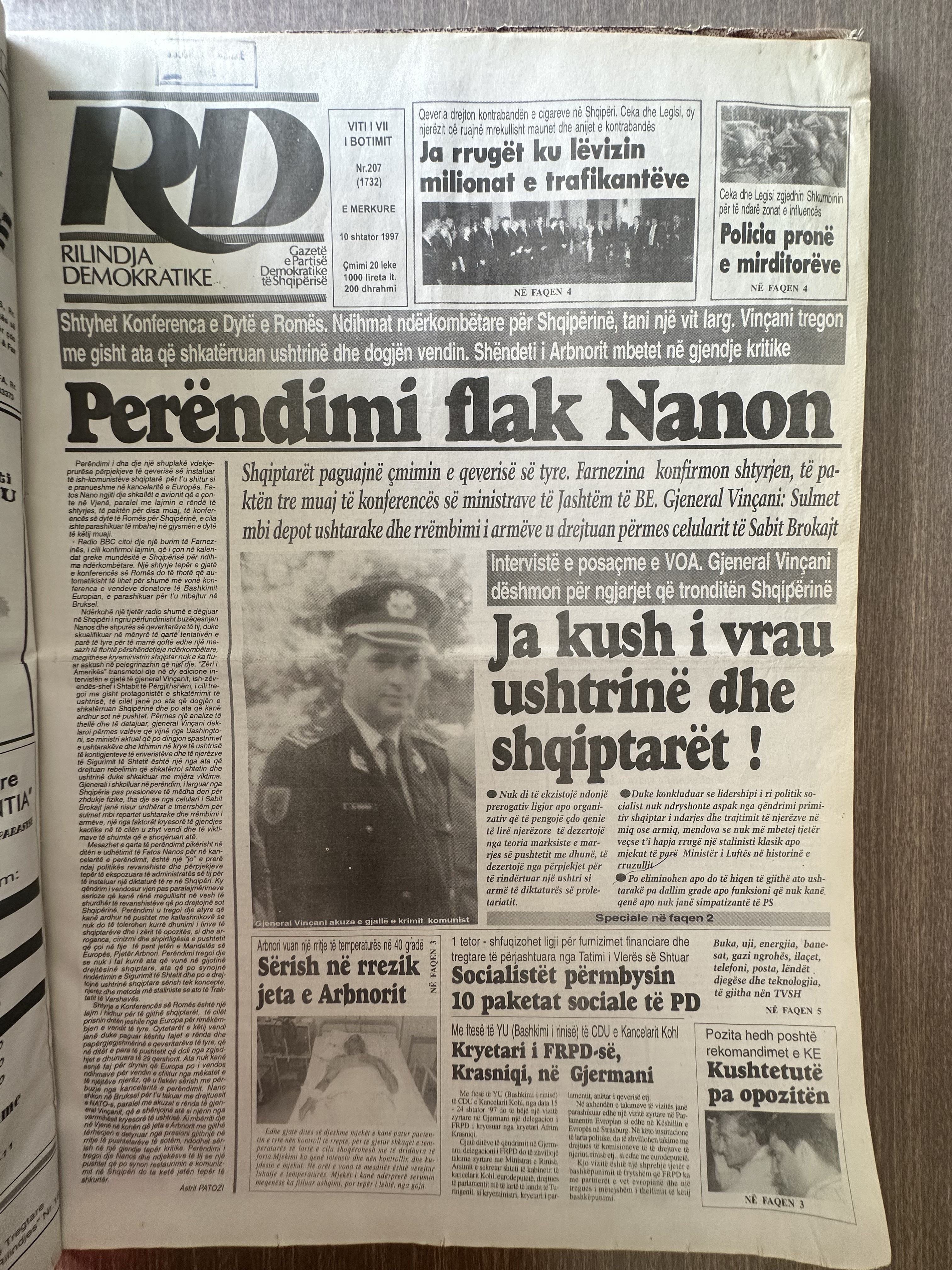 Rilindja Demokratike 1997-09-10