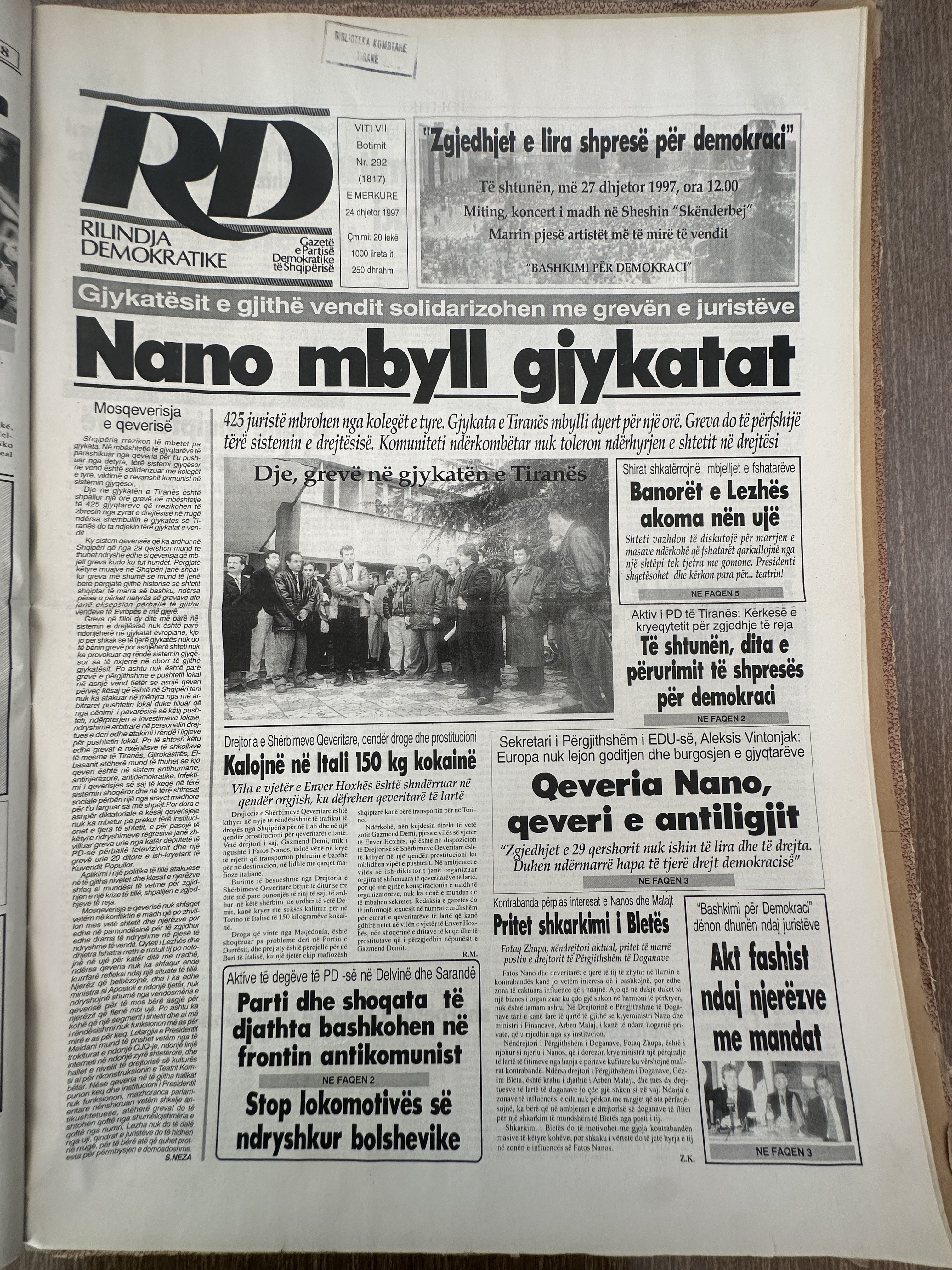 Rilindja Demokratike 1997-12-24