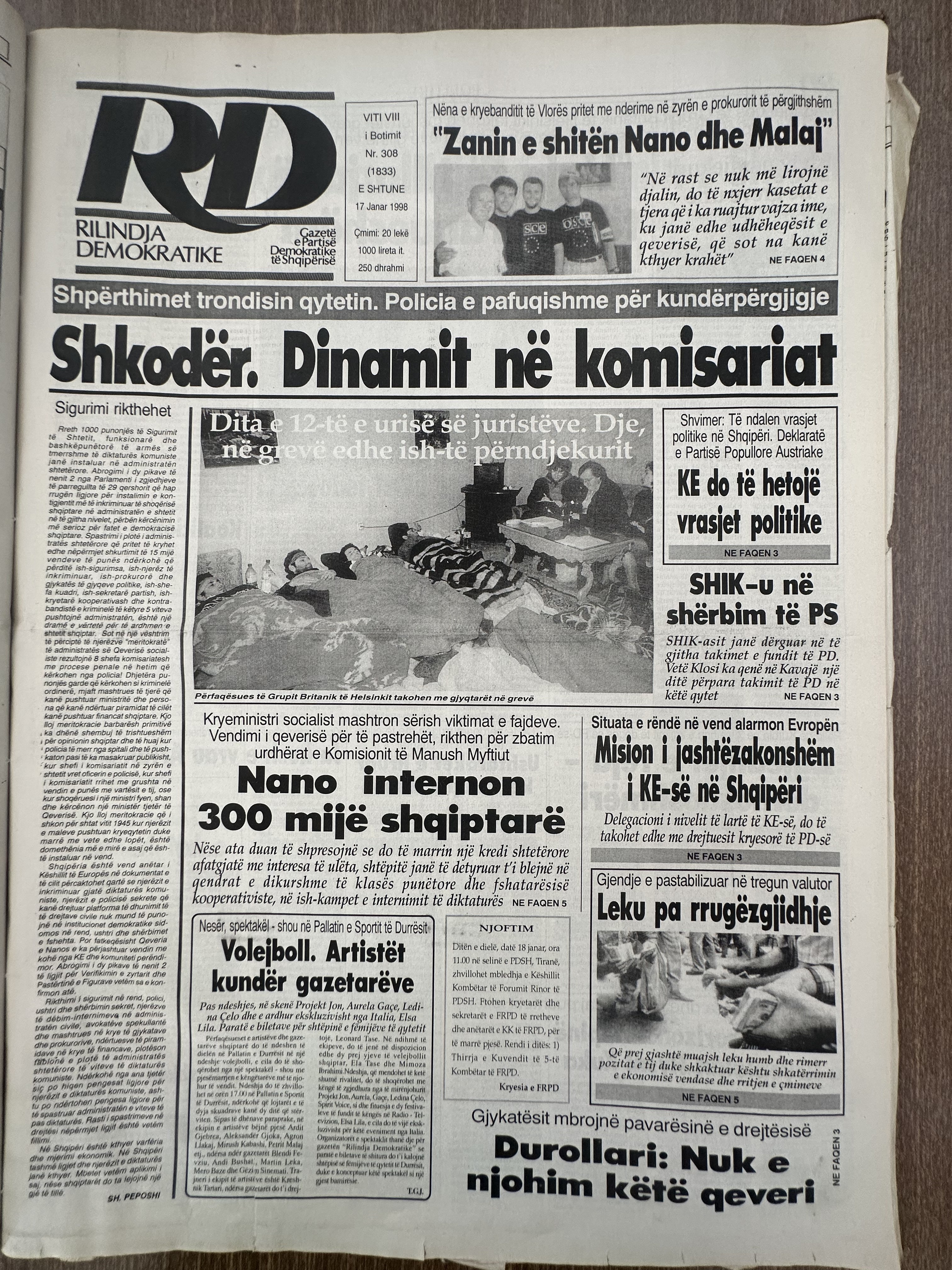 Rilindja Demokratike 1998-01-17