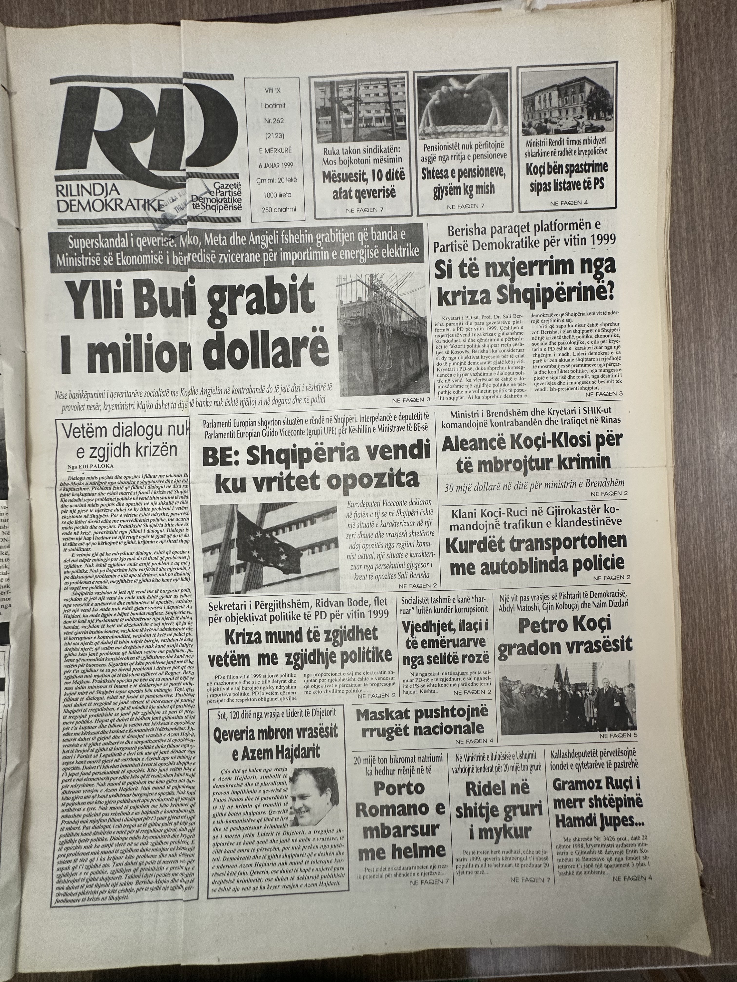 Rilindja Demokratike 1999-01-06