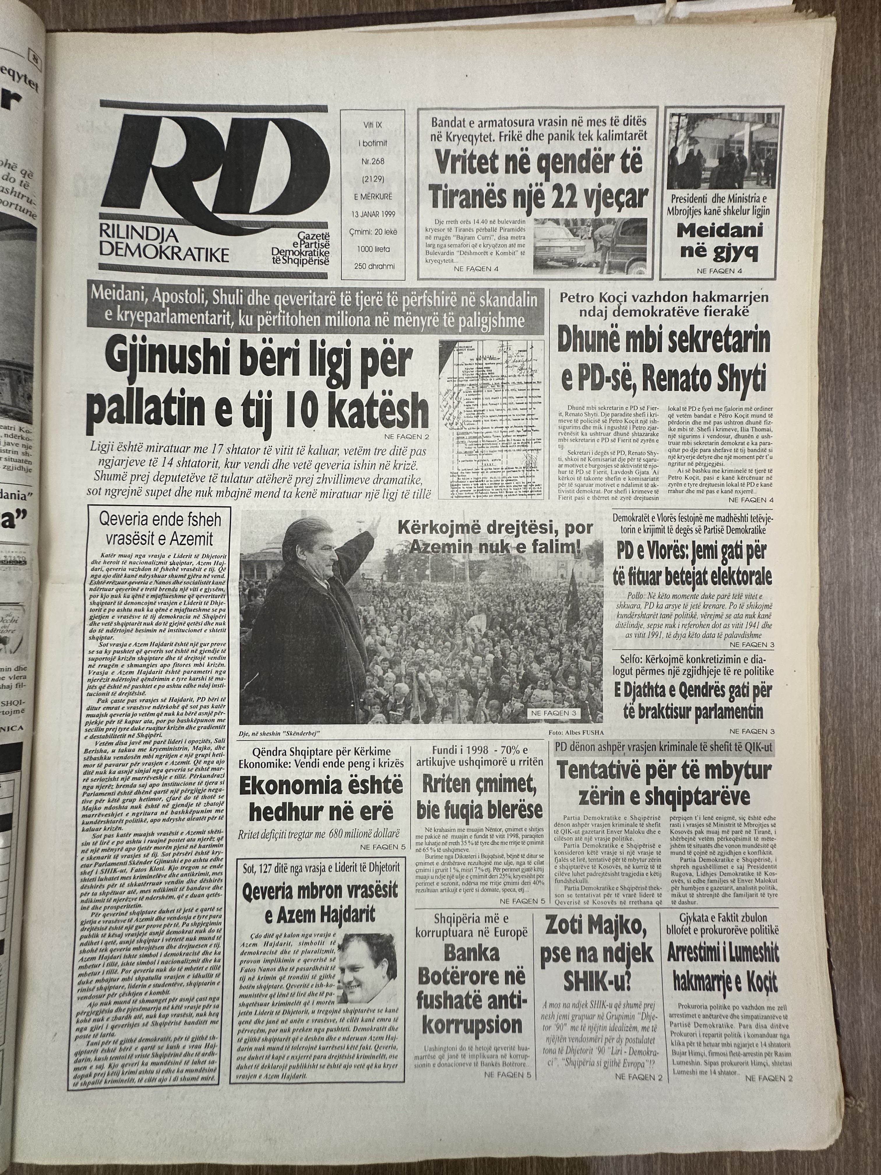 Rilindja Demokratike 1999-01-13