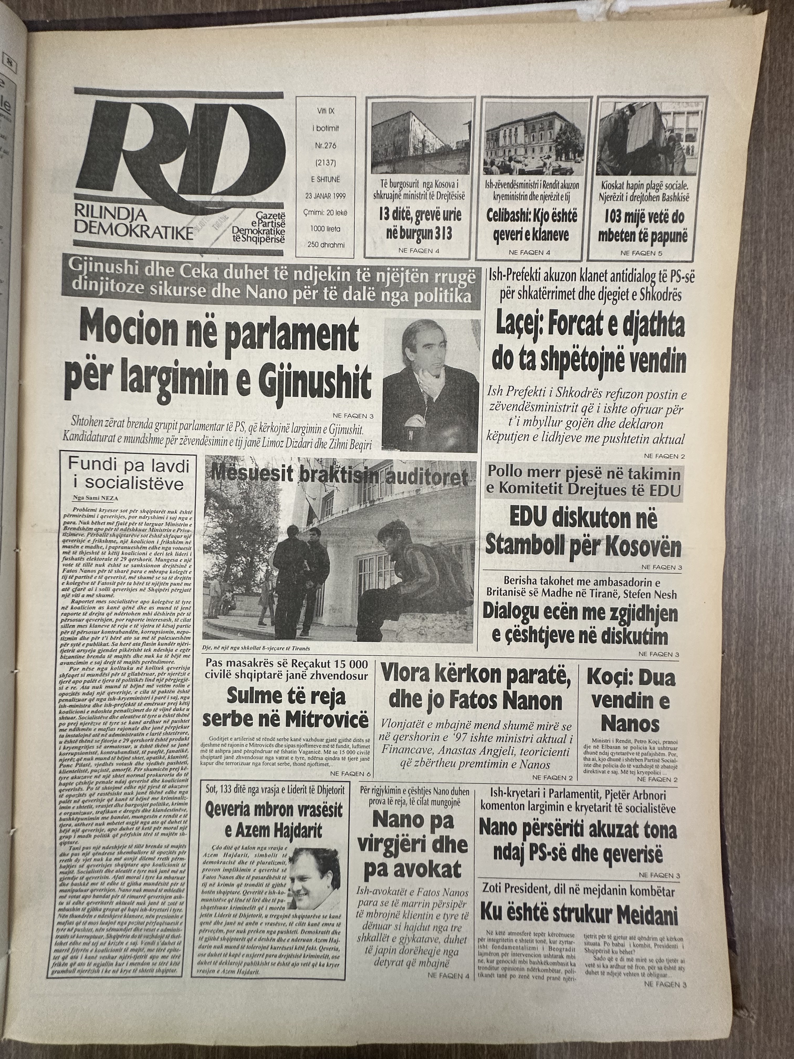 Rilindja Demokratike 1999-01-23