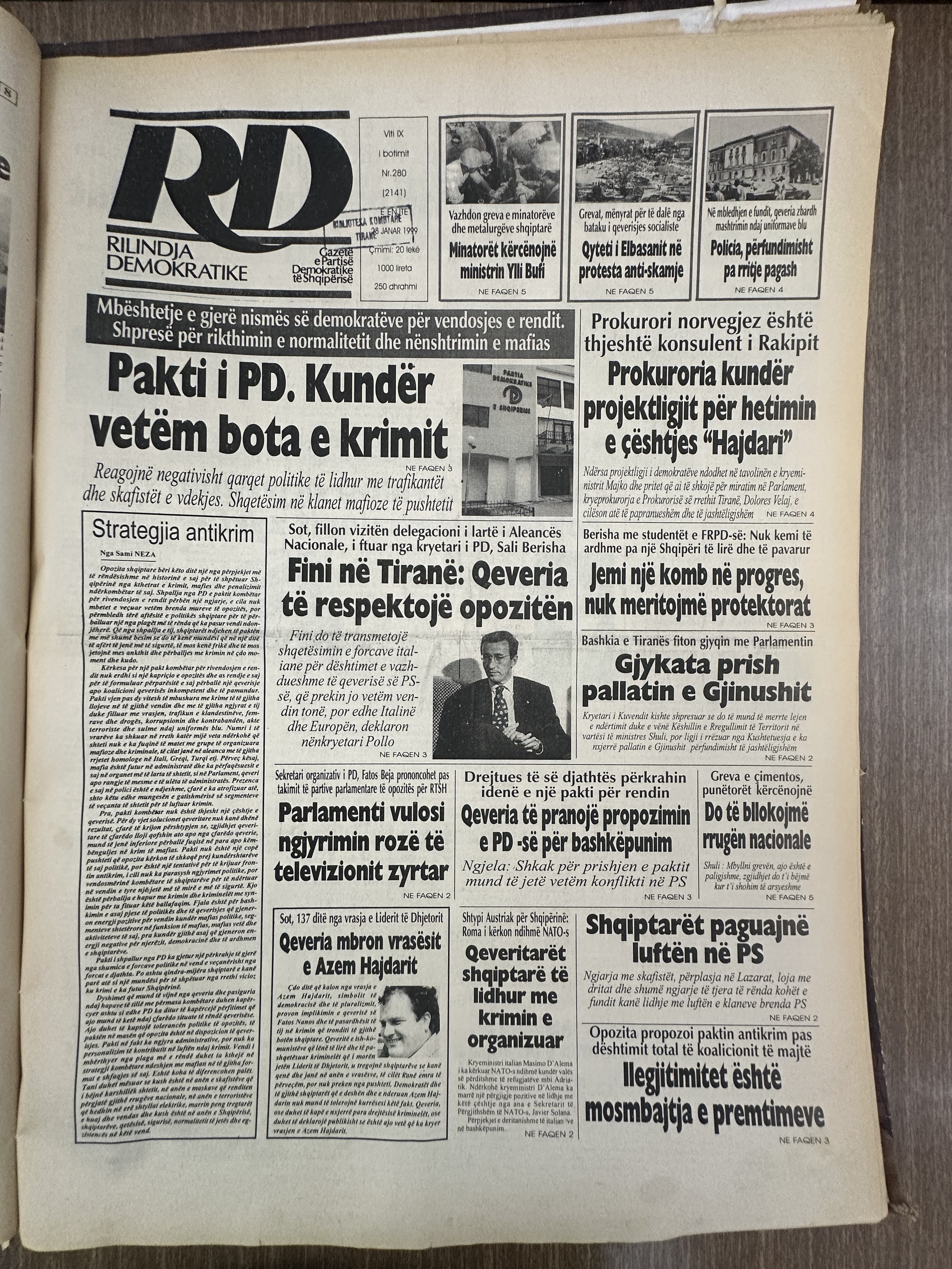 Rilindja Demokratike 1999-01-14