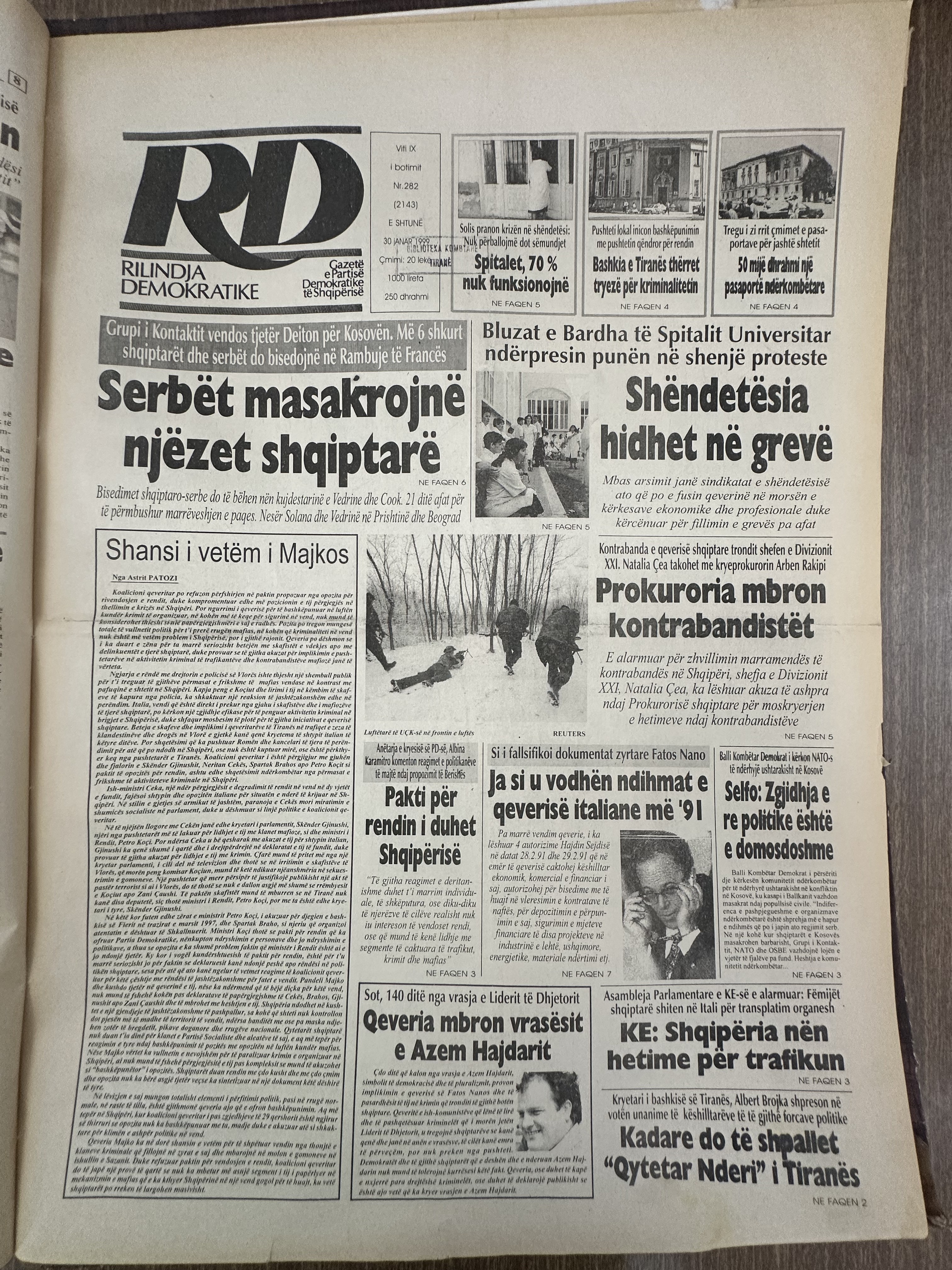 Rilindja Demokratike 1999-01-30