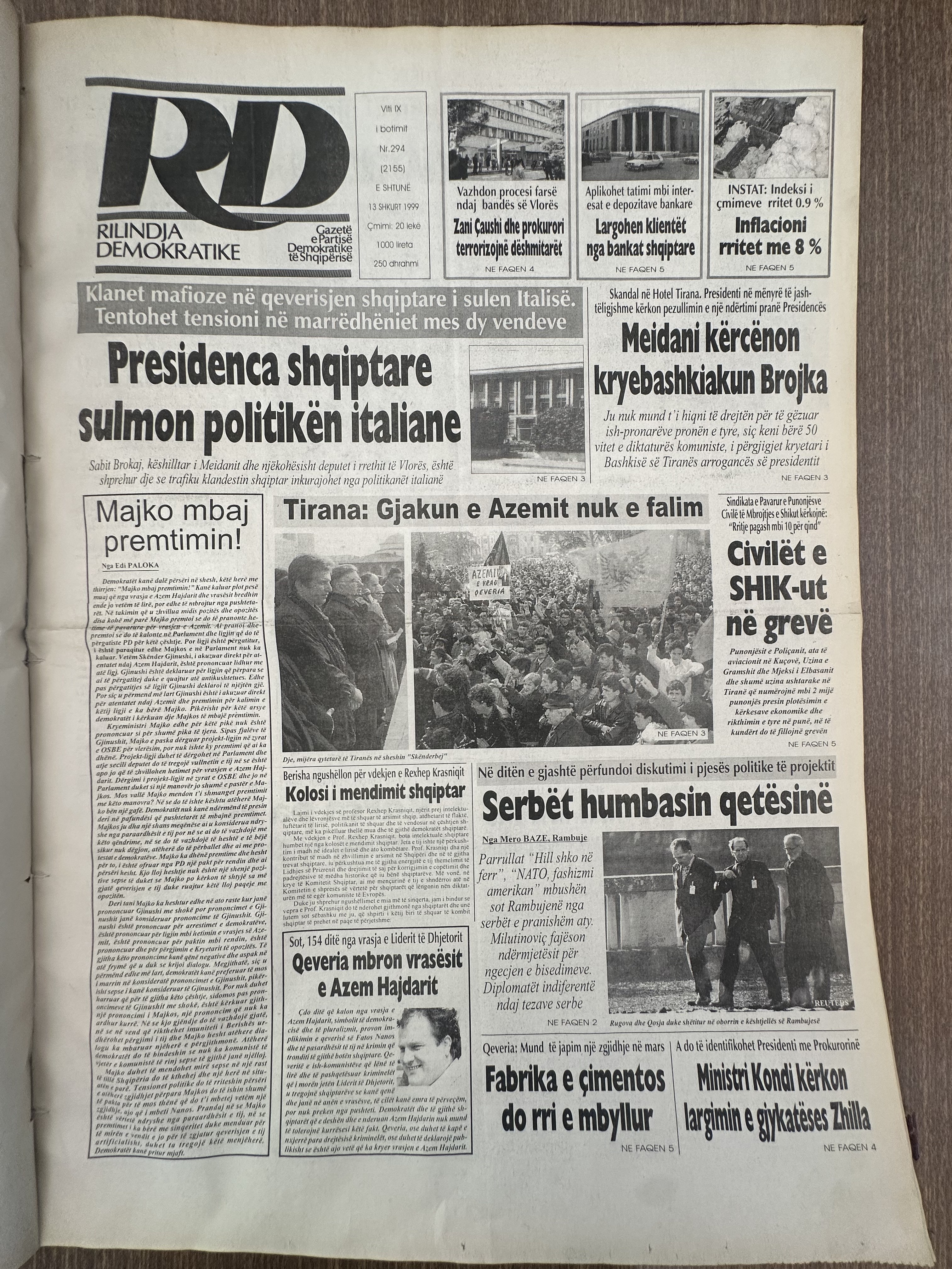 Rilindja Demokratike 1994-02-05