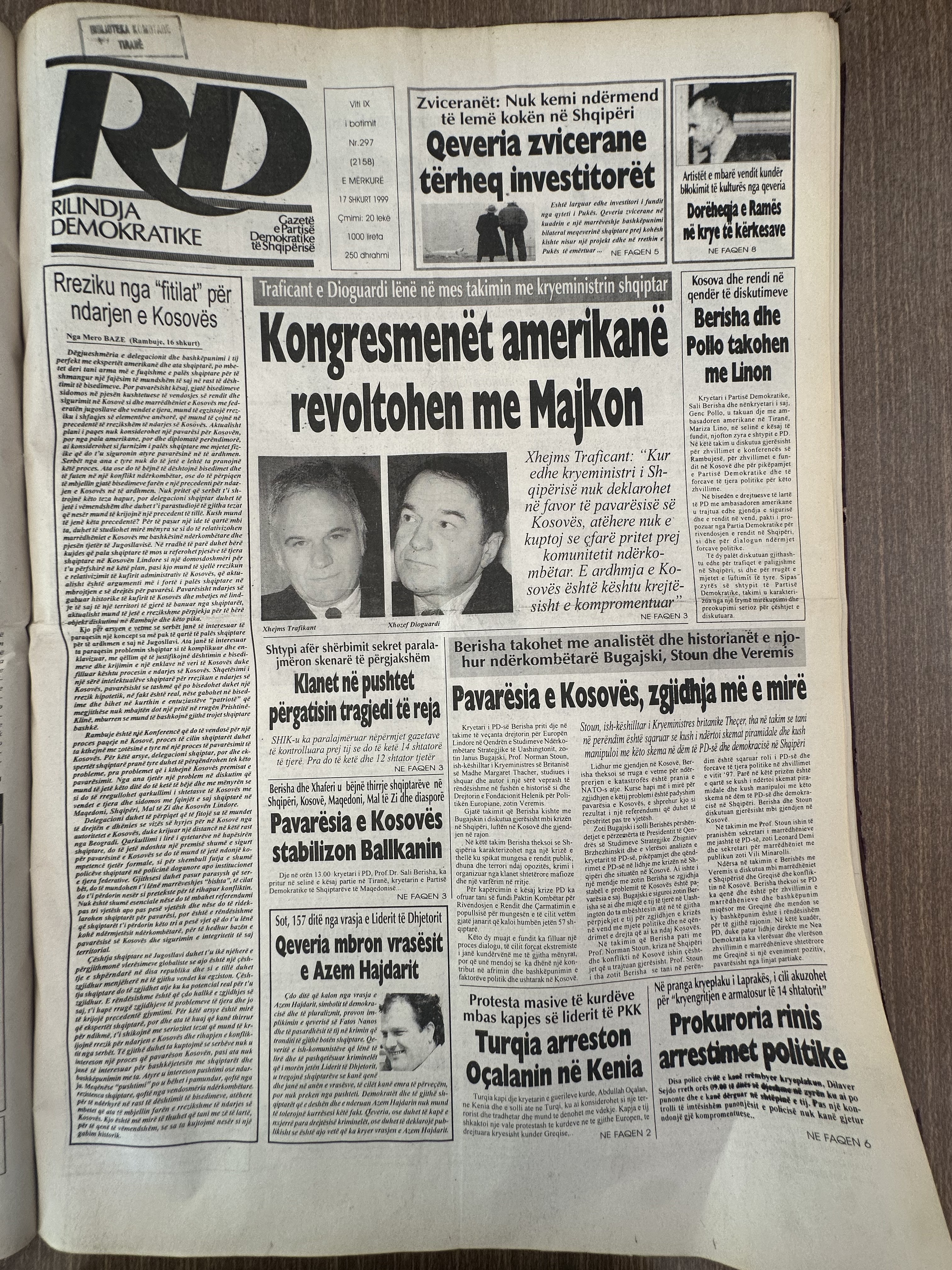 Rilindja Demokratike 1999-02-17