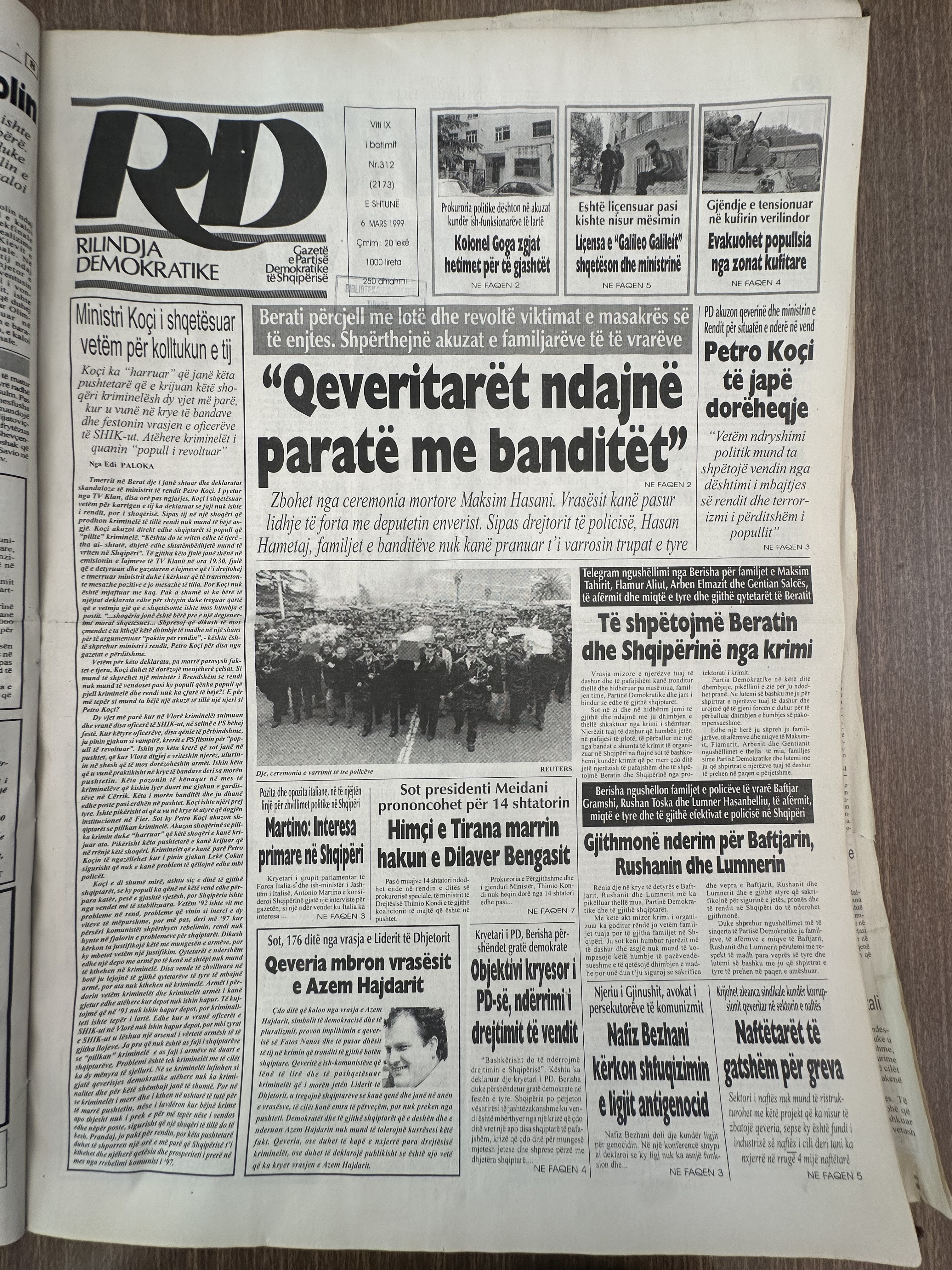 Rilindja Demokratike 1999-03-06