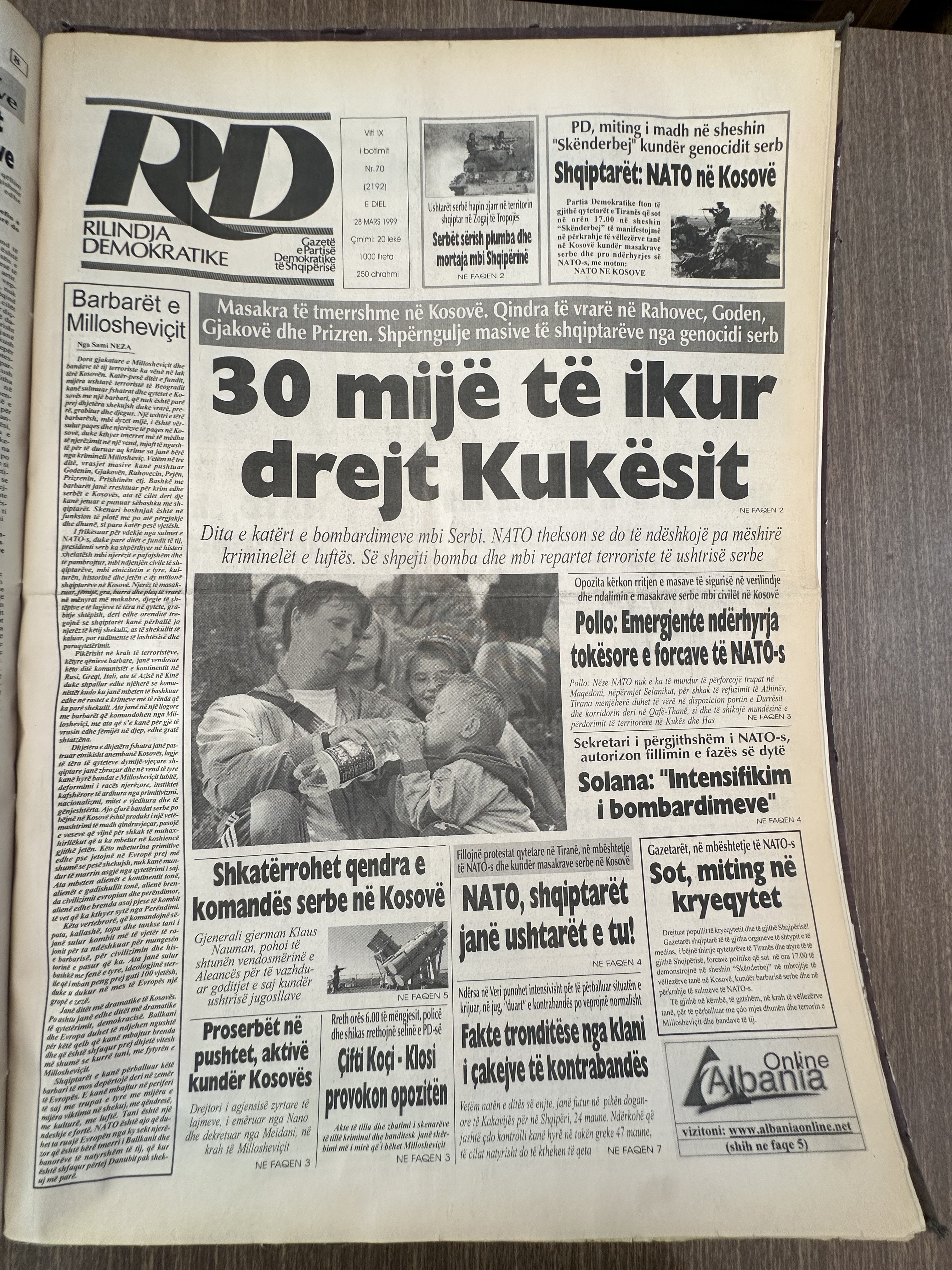 Rilindja Demokratike 1999-03-28