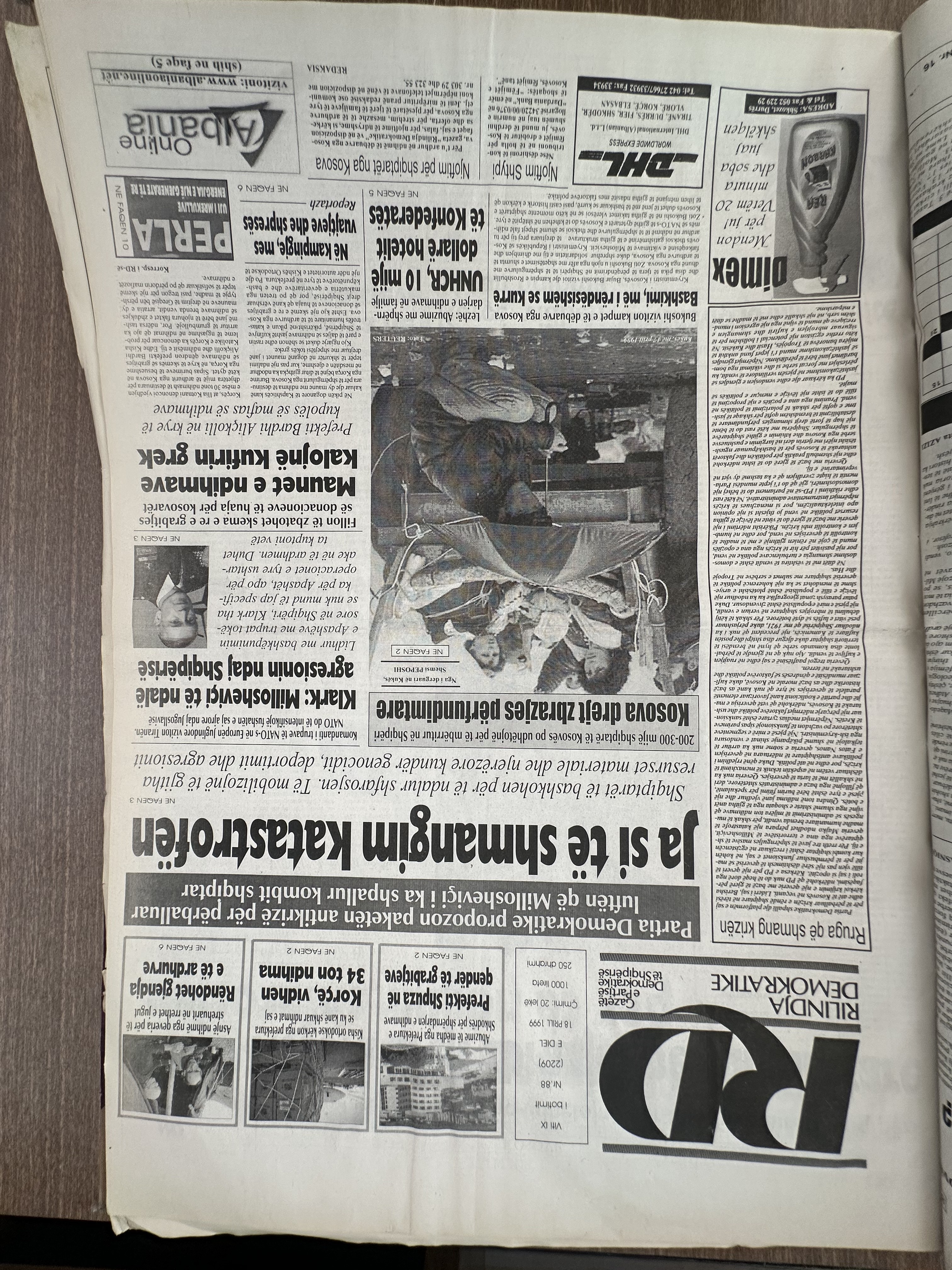 Rilindja Demokratike 1999-04-18
