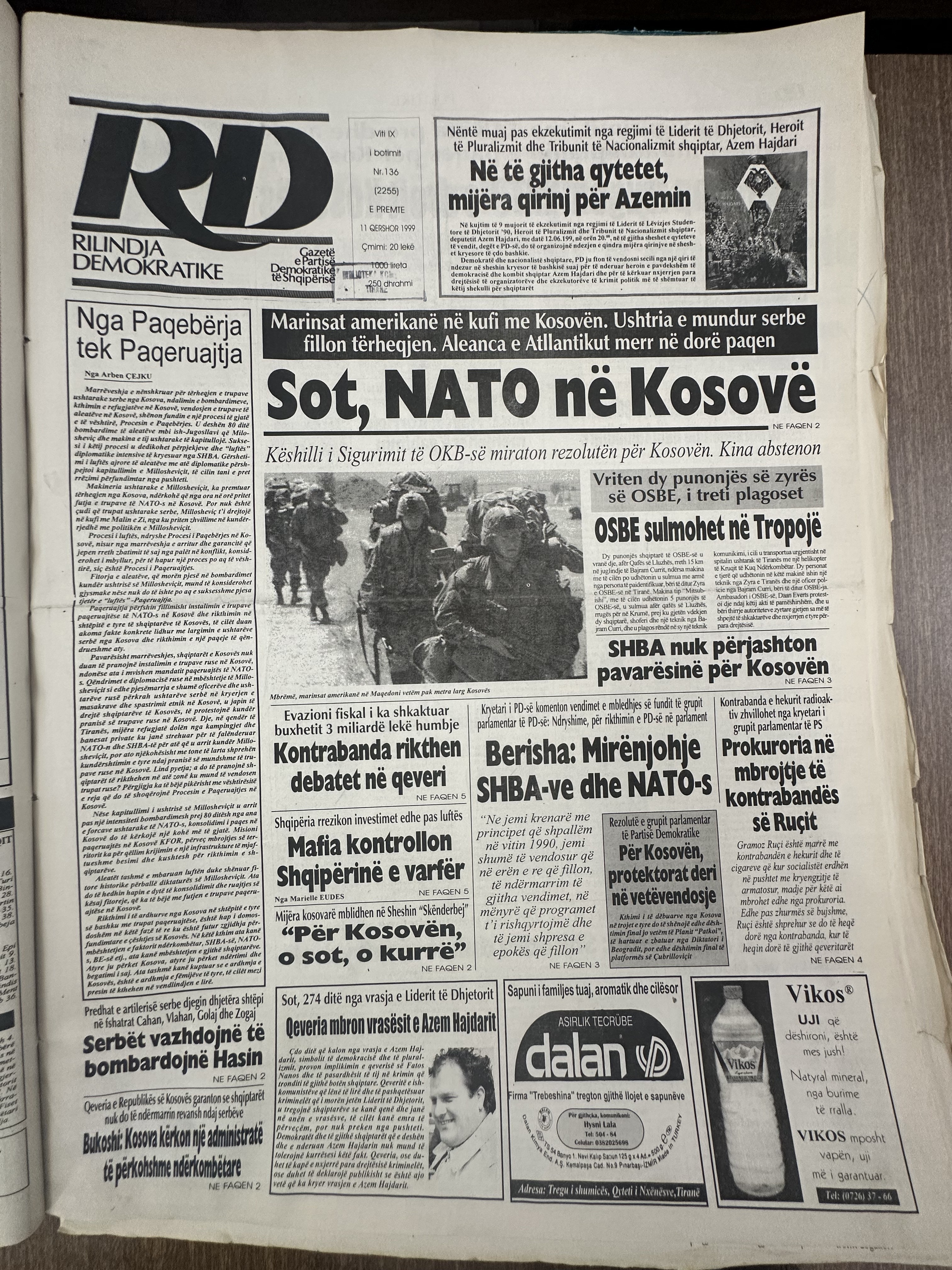 Rilindja Demokratike 1999-02-22
