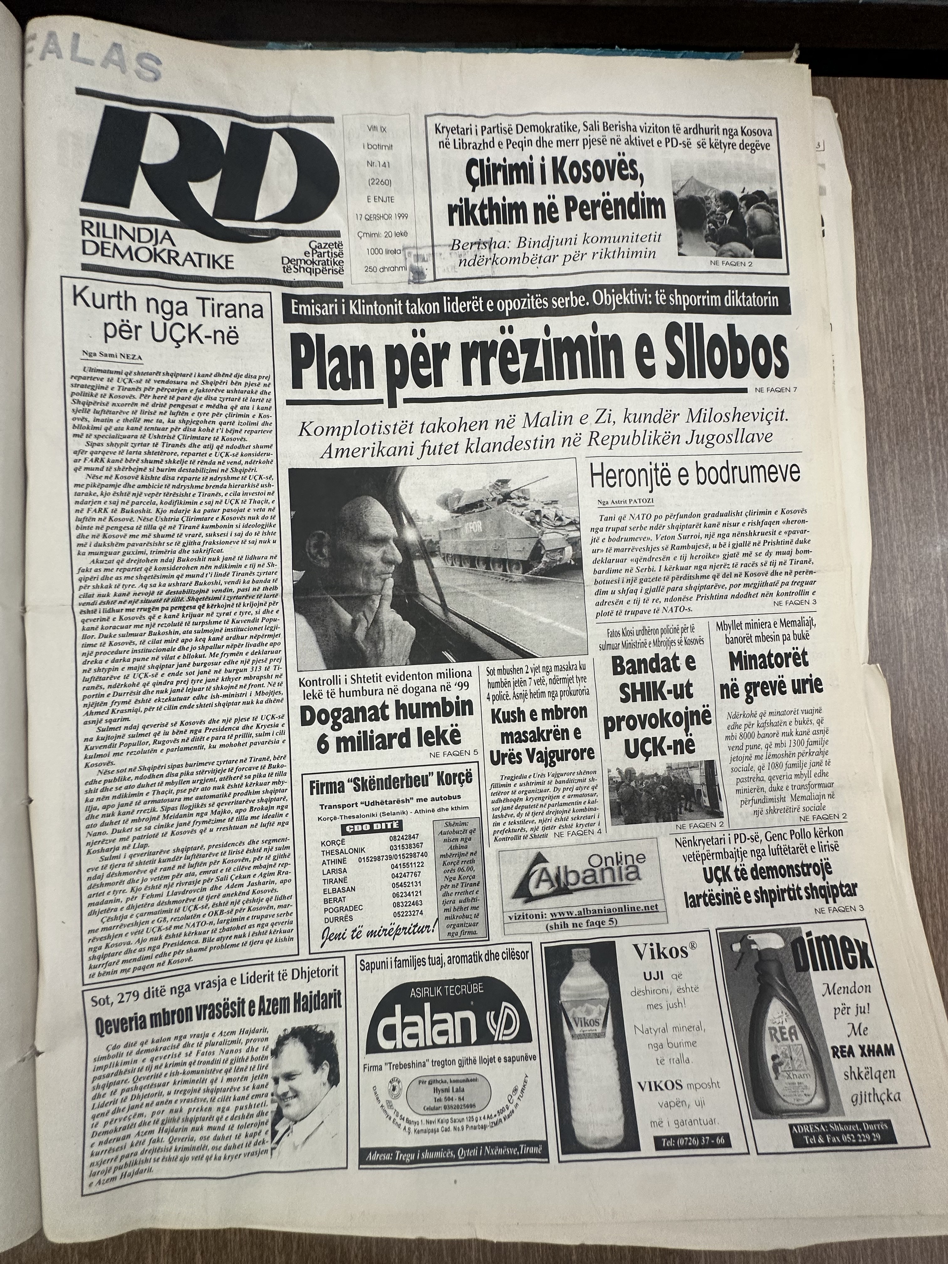 Rilindja Demokratike 1999-06-17