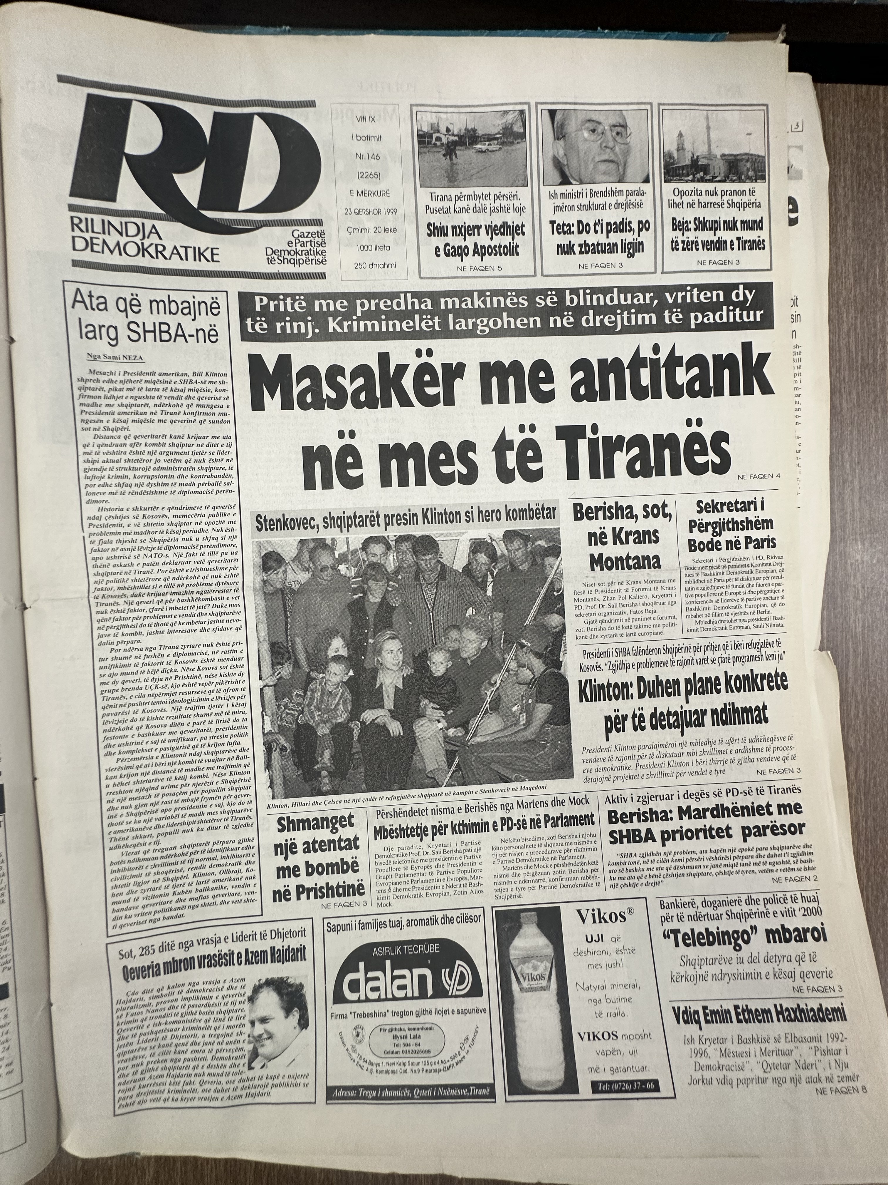 Rilindja Demokratike 1999-02-23