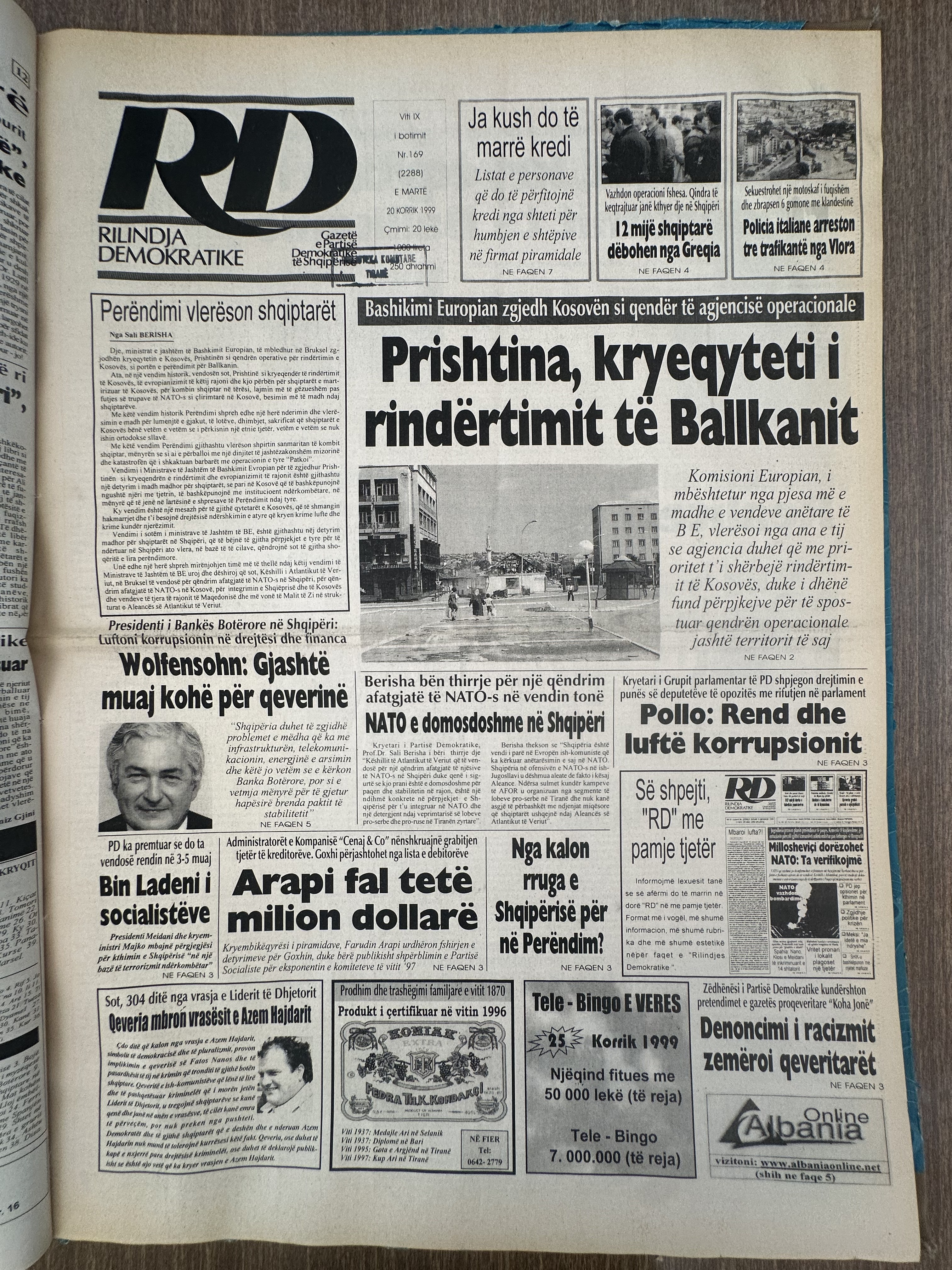 Rilindja Demokratike 1999-07-20