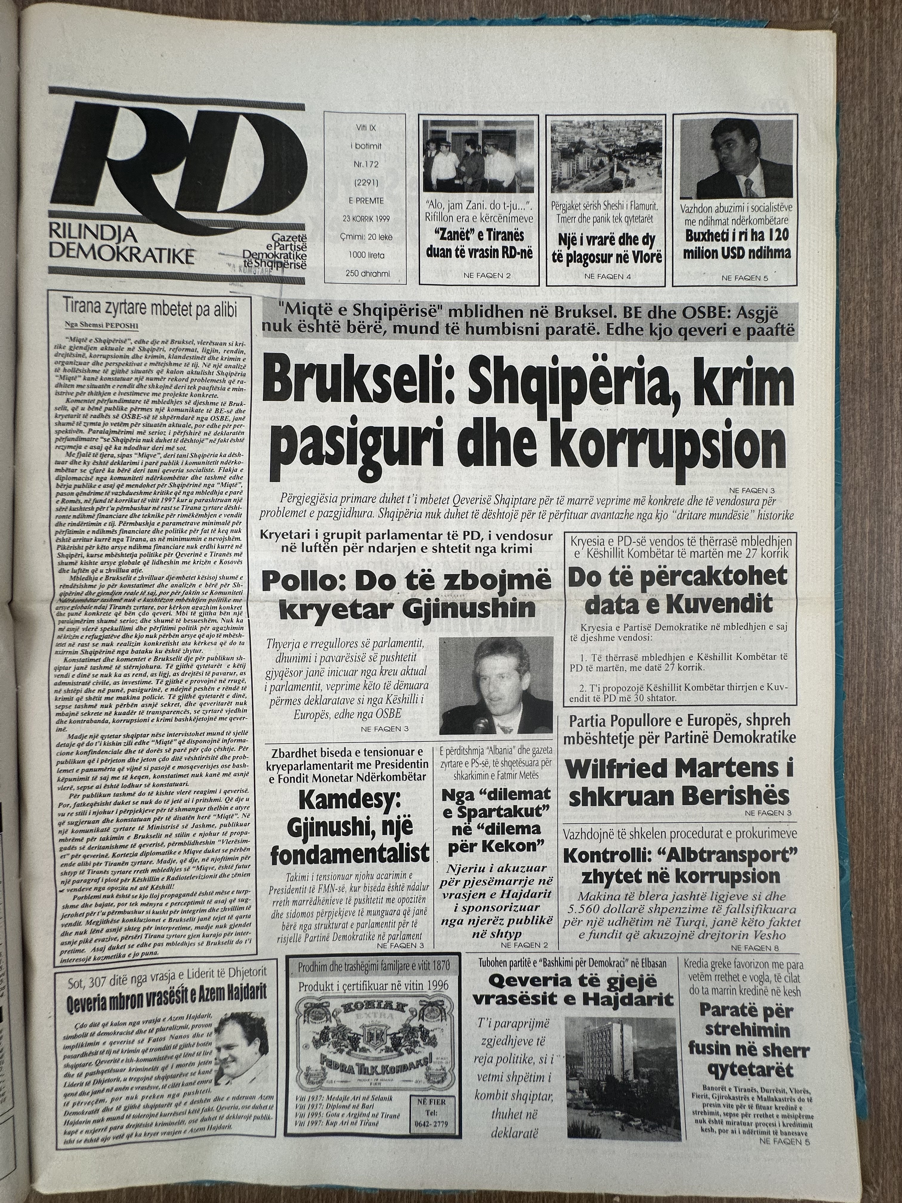 Rilindja Demokratike 1999-07-23