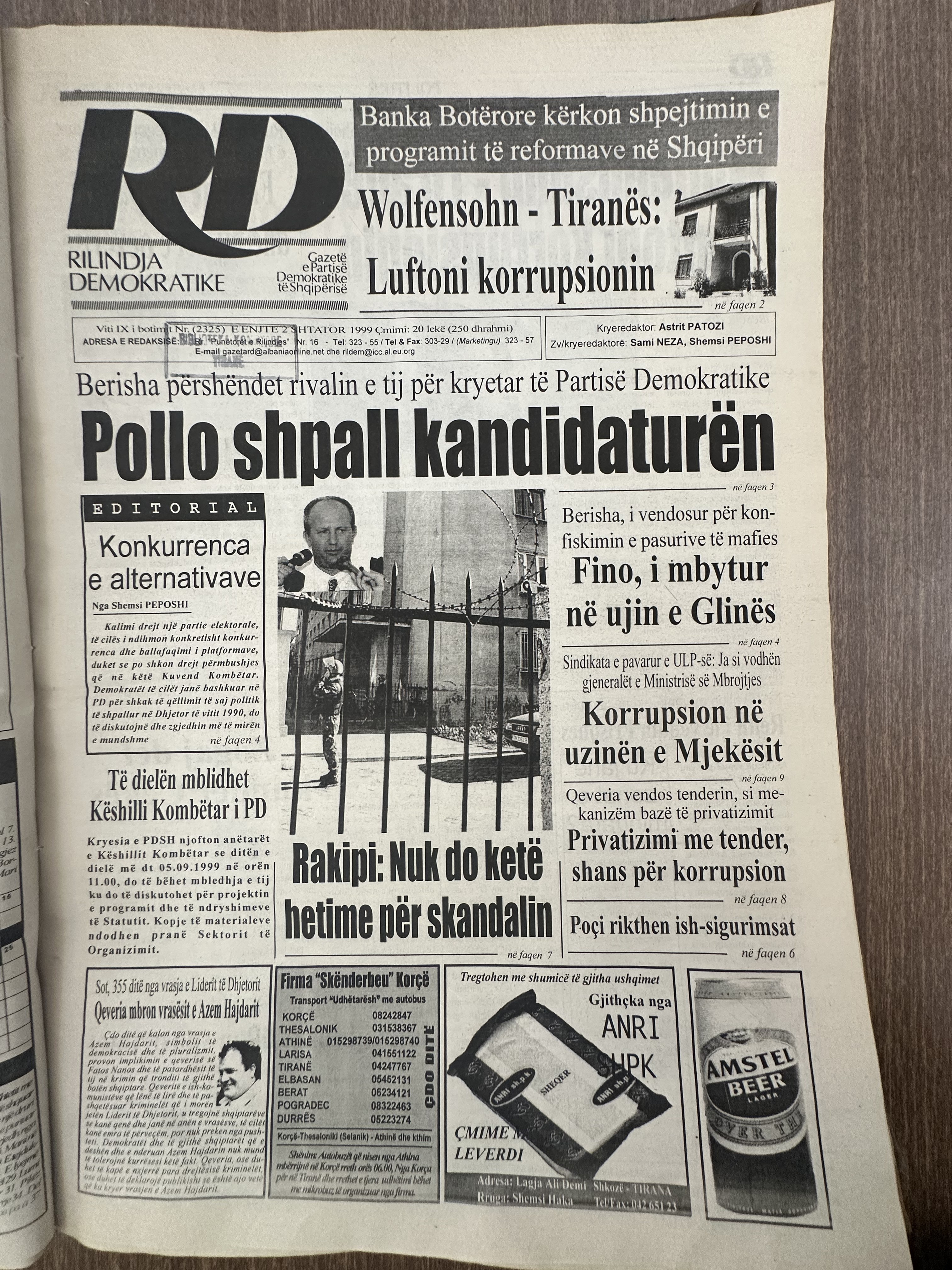 Rilindja Demokratike 1999-03-16/1999-03-17