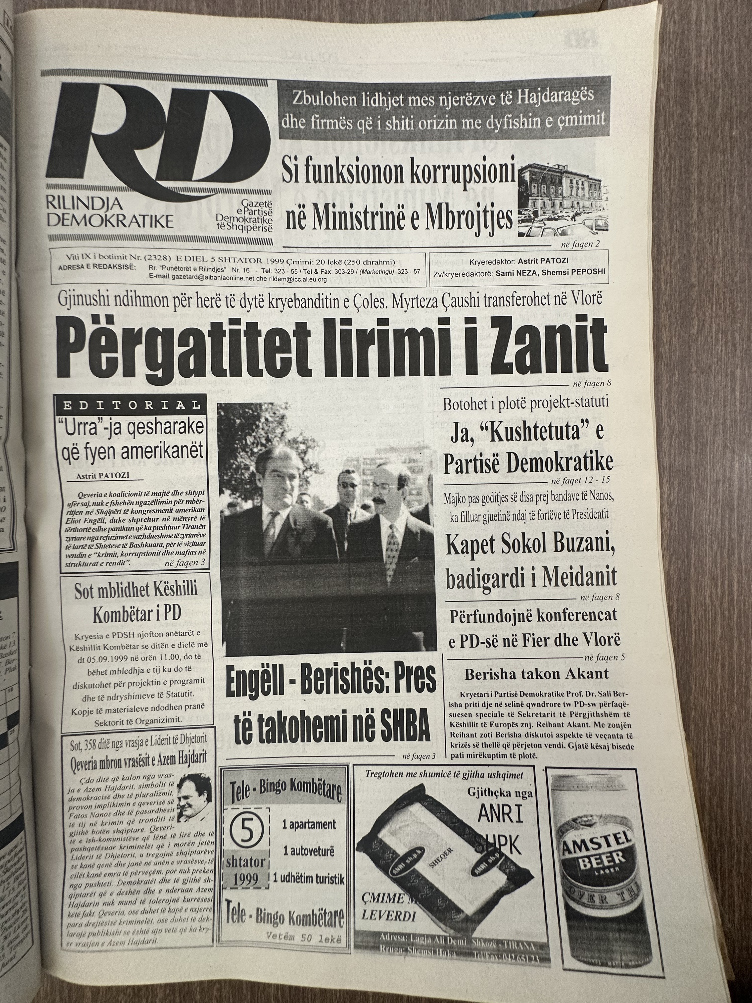 Rilindja Demokratike 1999-01-05