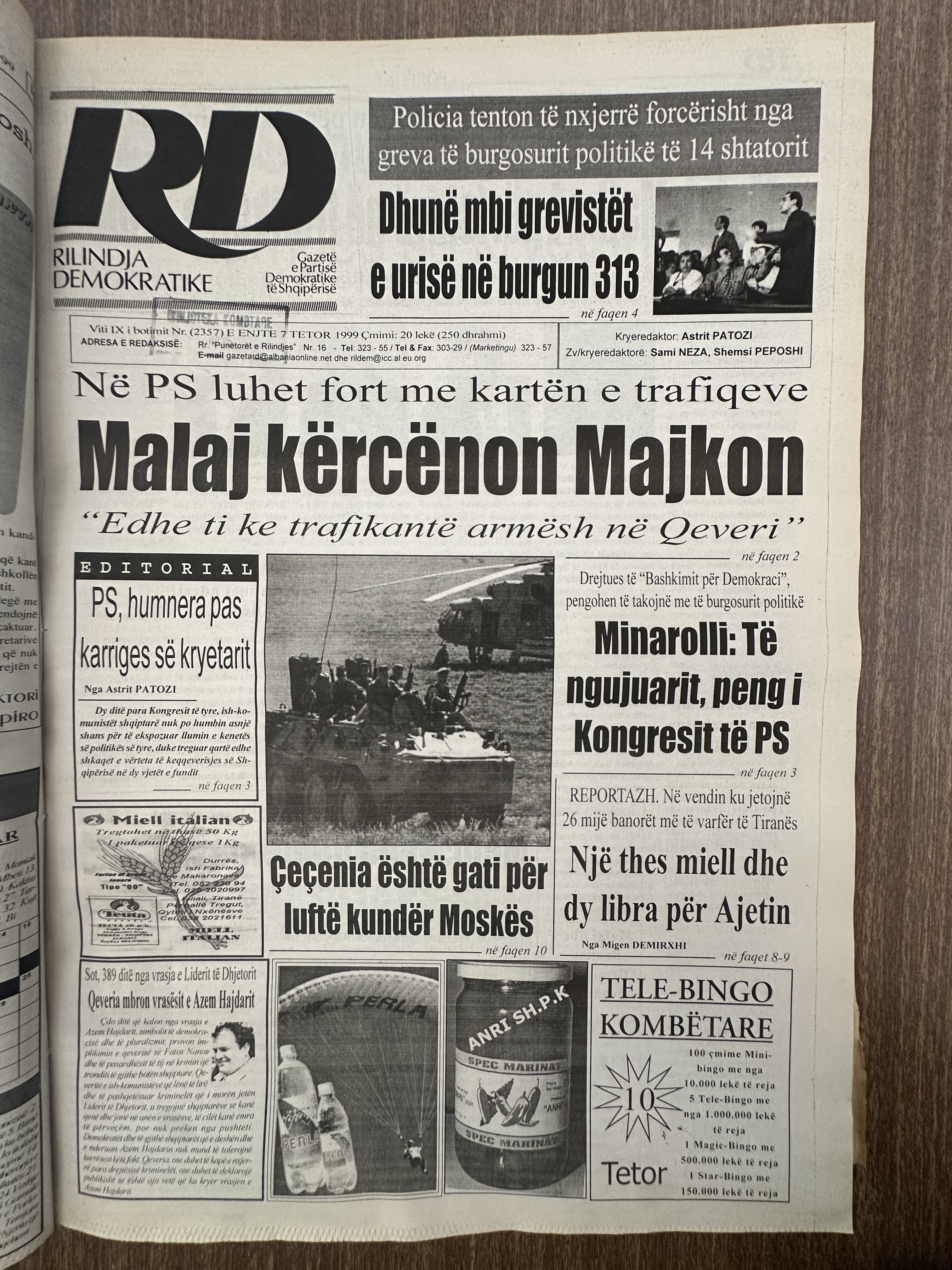 Rilindja Demokratike 1999-10-07