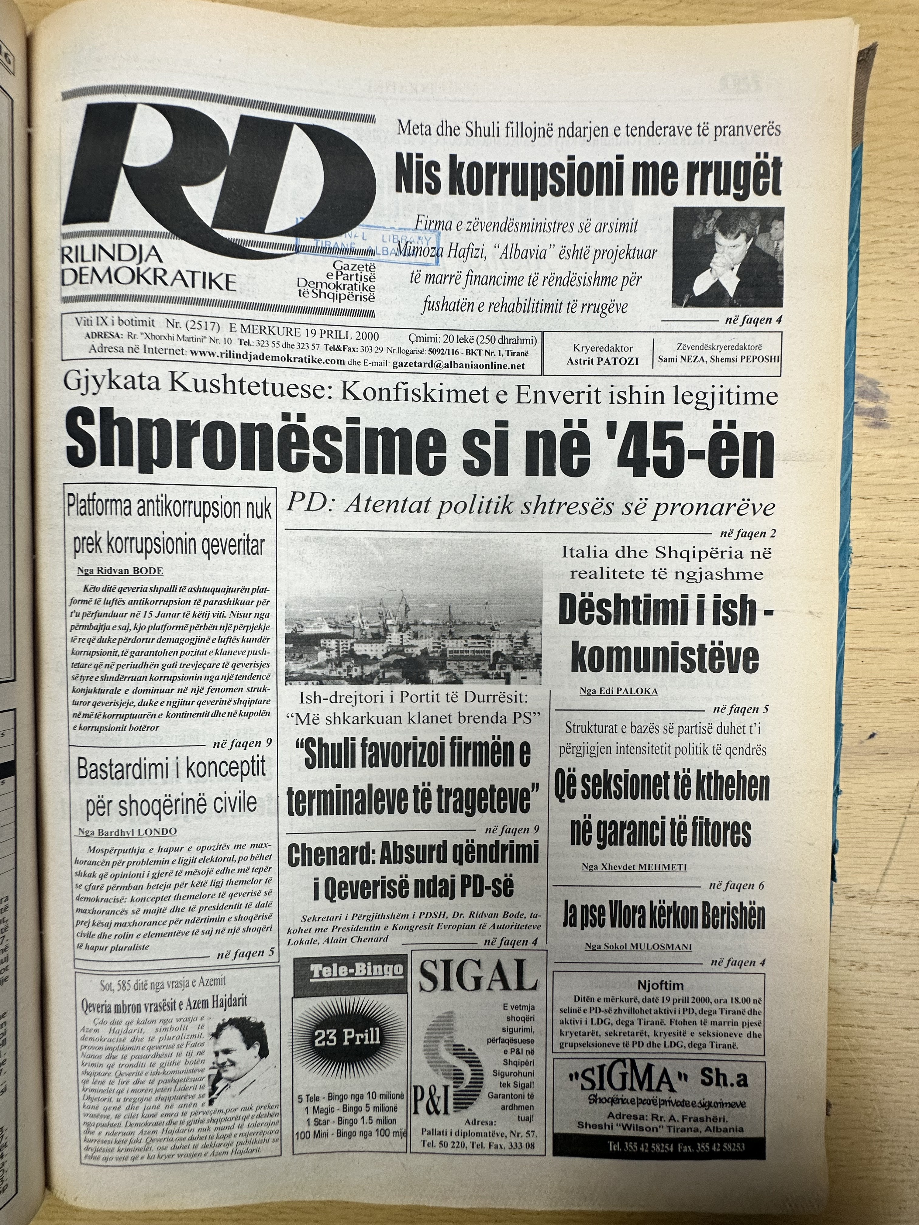 Rilindja Demokratike 1997-01-14