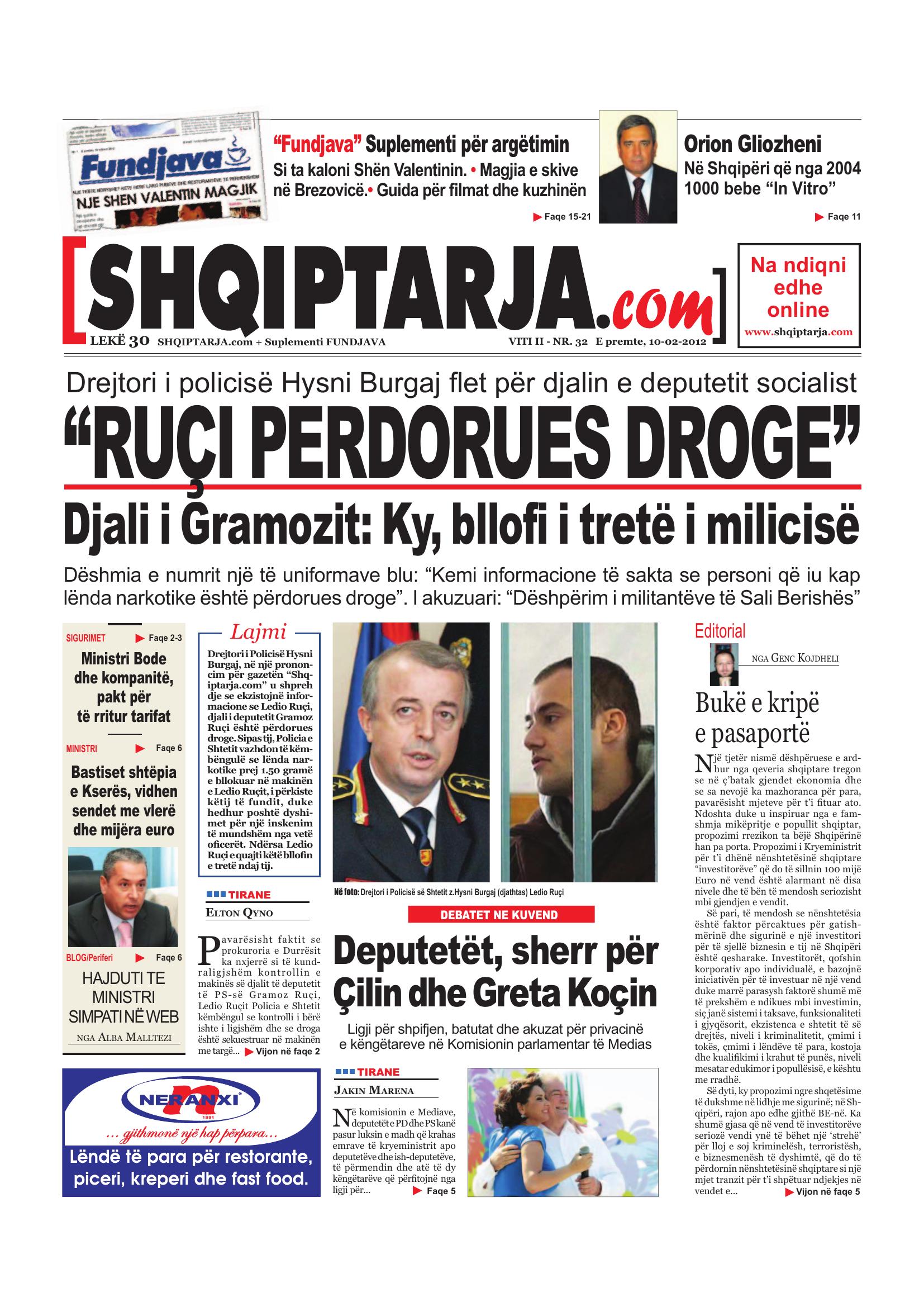 Shqiptarja.com 2012-02-10