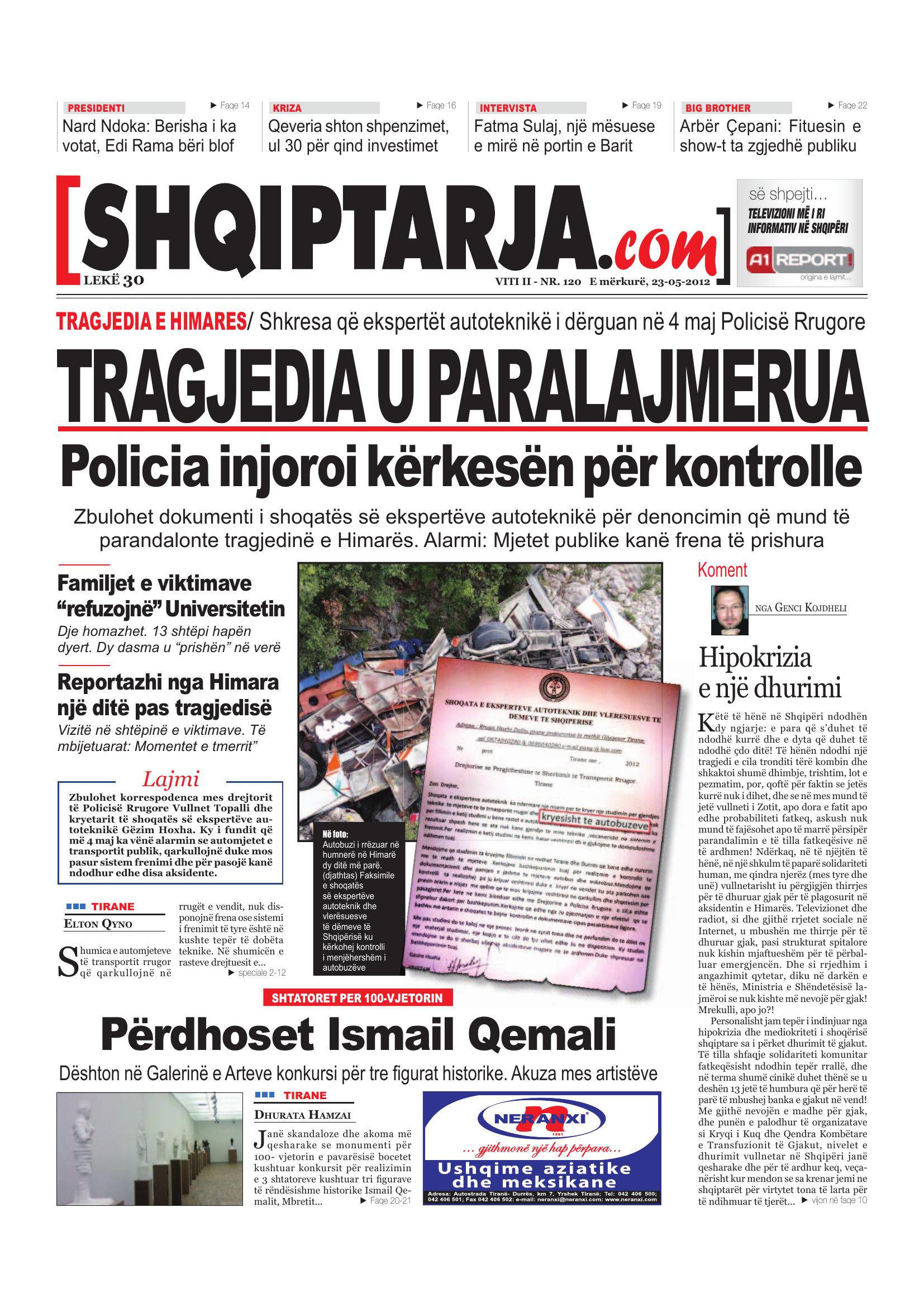 Shqiptarja.com 2012-05-23