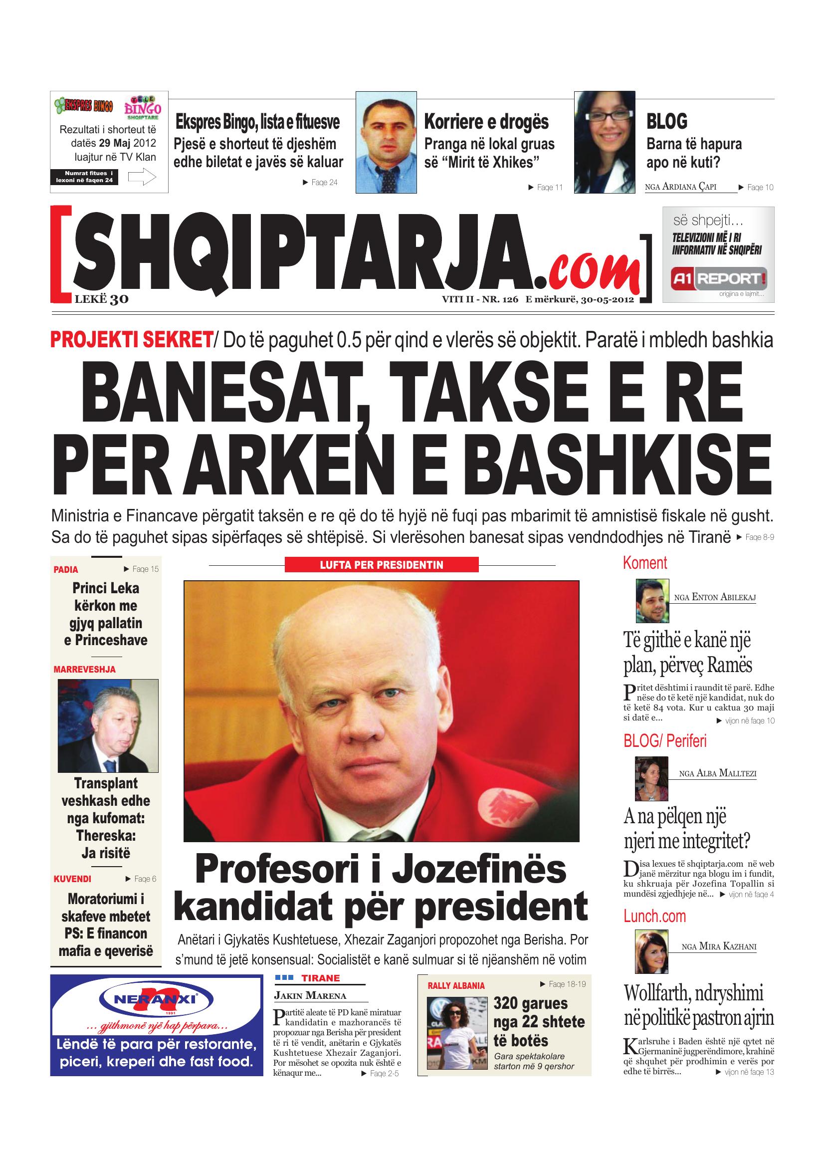 Shqiptarja.com 2012-05-30