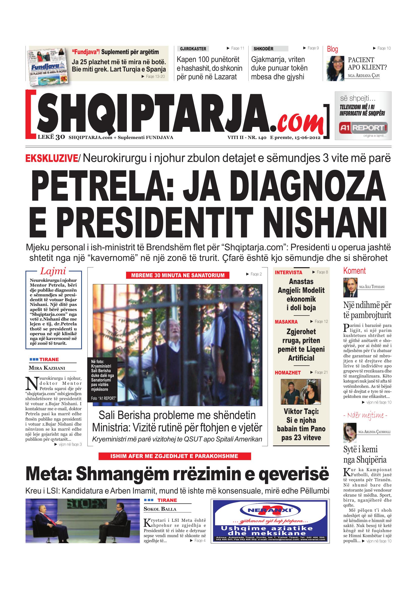 Shqiptarja.com 2012-06-15