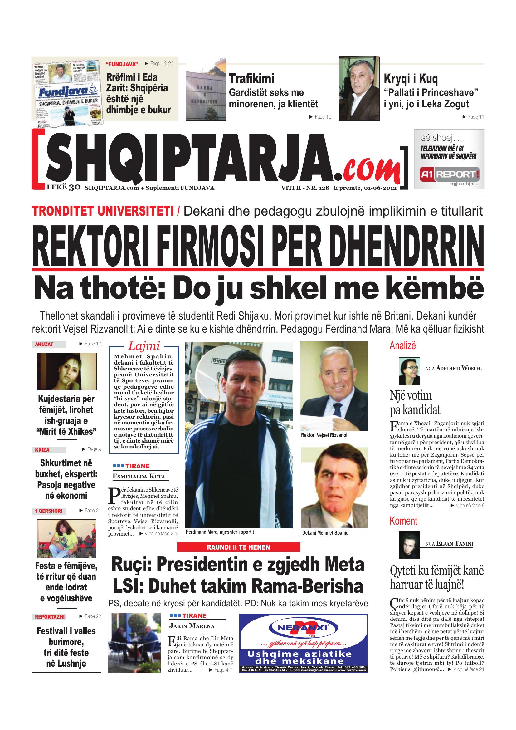 Shqiptarja.com 2012-06-01
