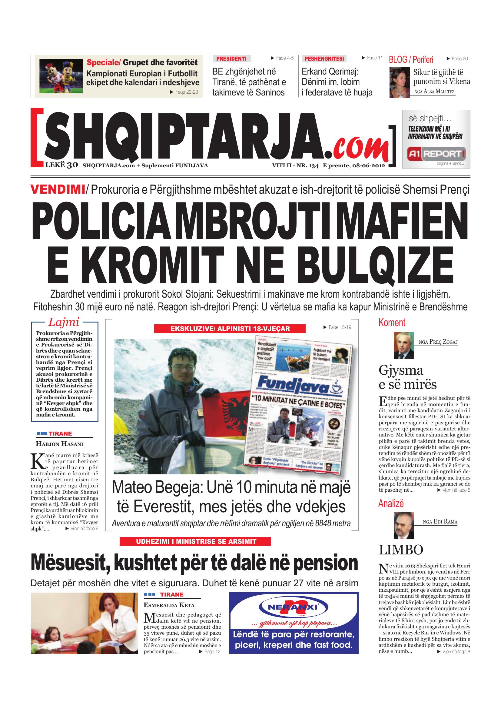 Shqiptarja.com 2012-06-08