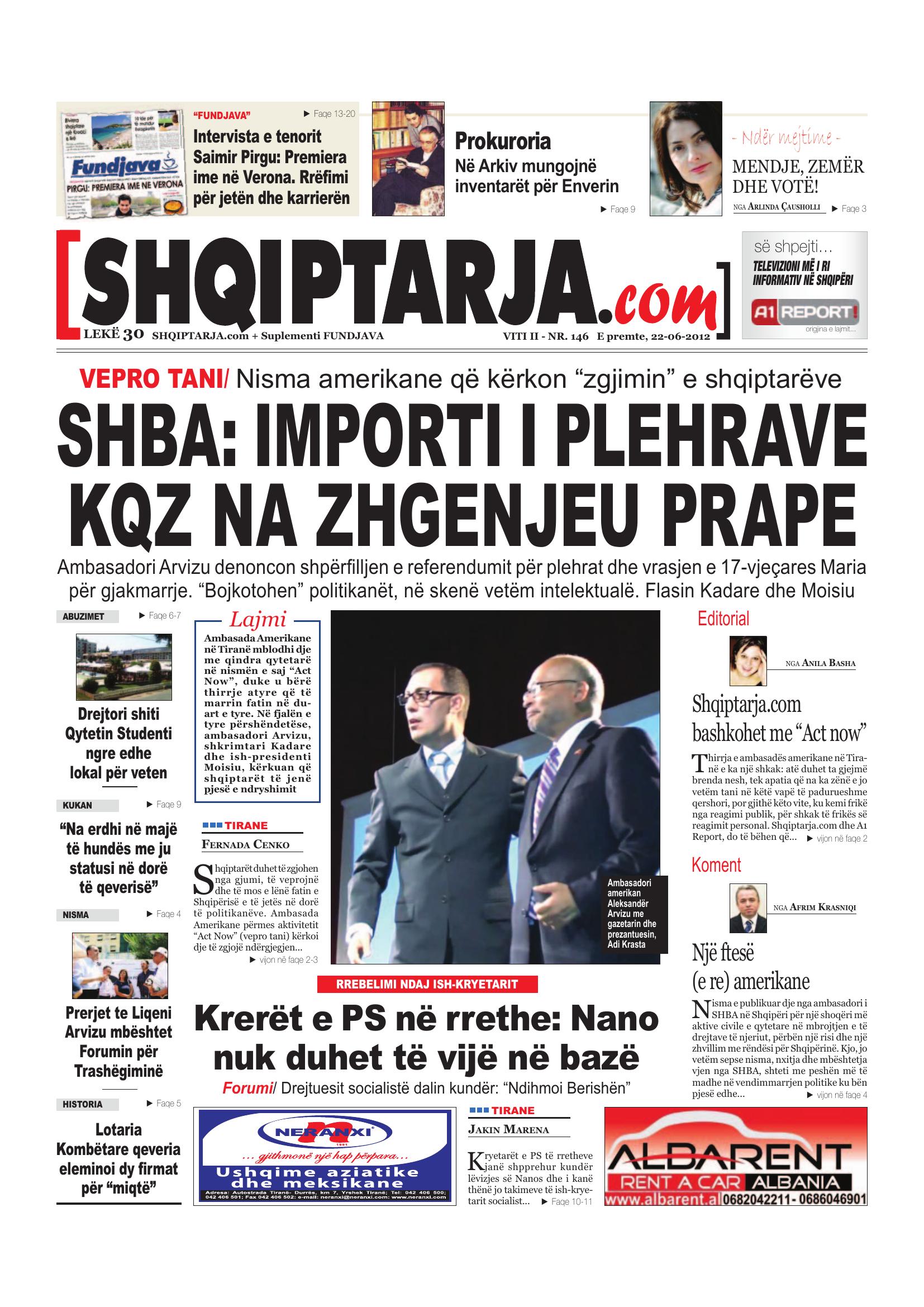 Shqiptarja.com 2012-06-22