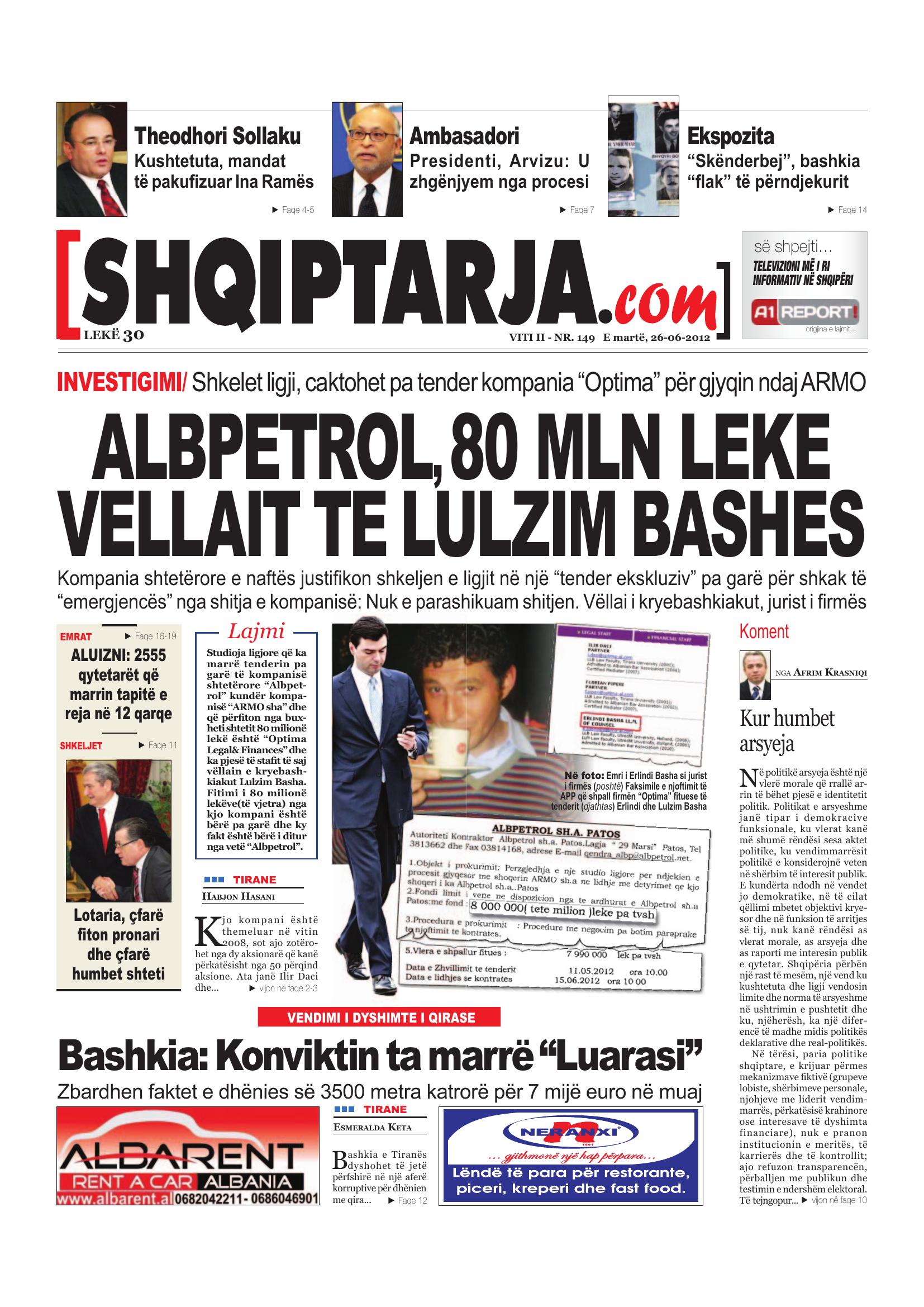 Shqiptarja.com 2012-06-26
